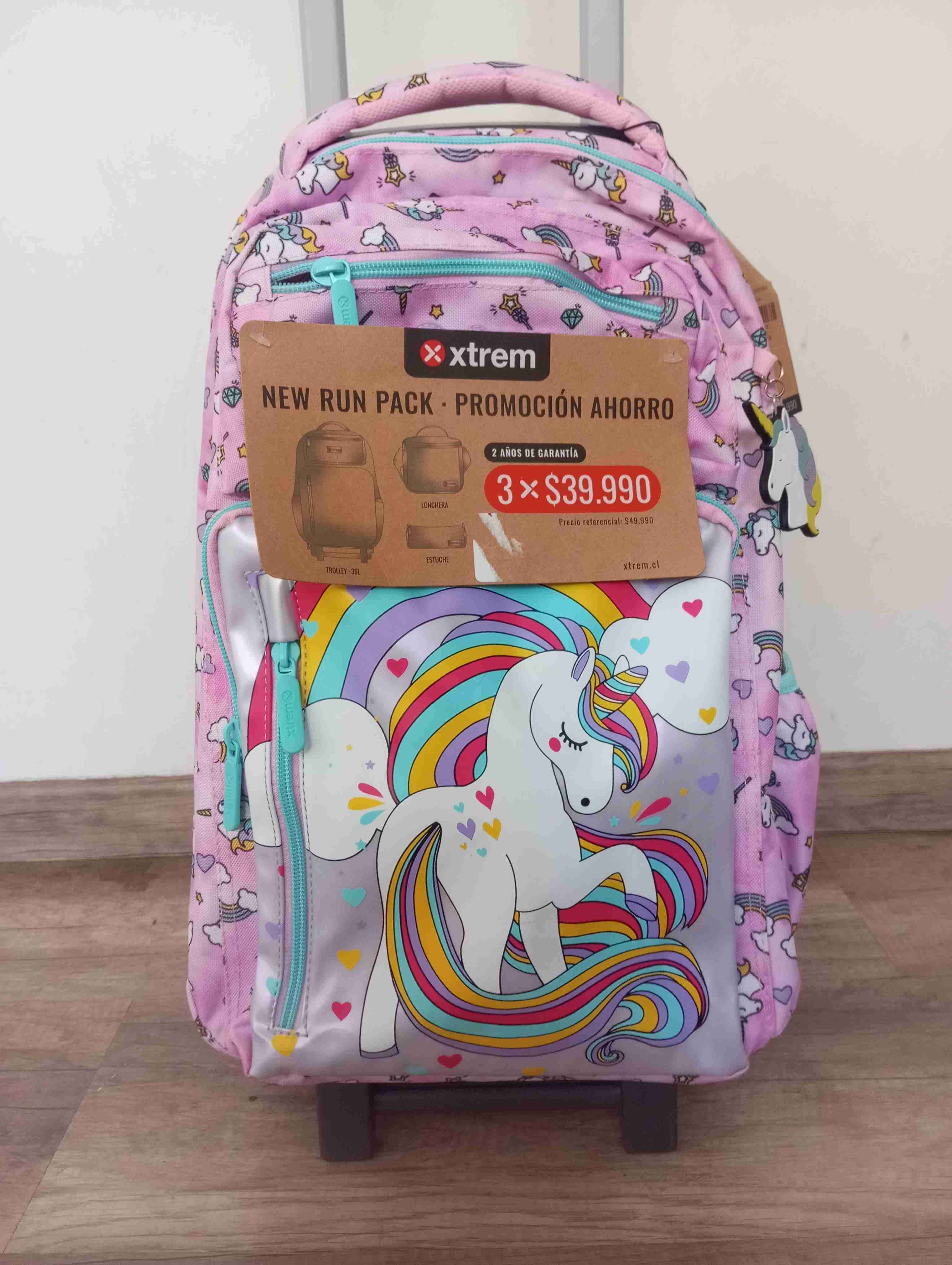 Mochila infantil unicornio Xtrem - miniatura 2