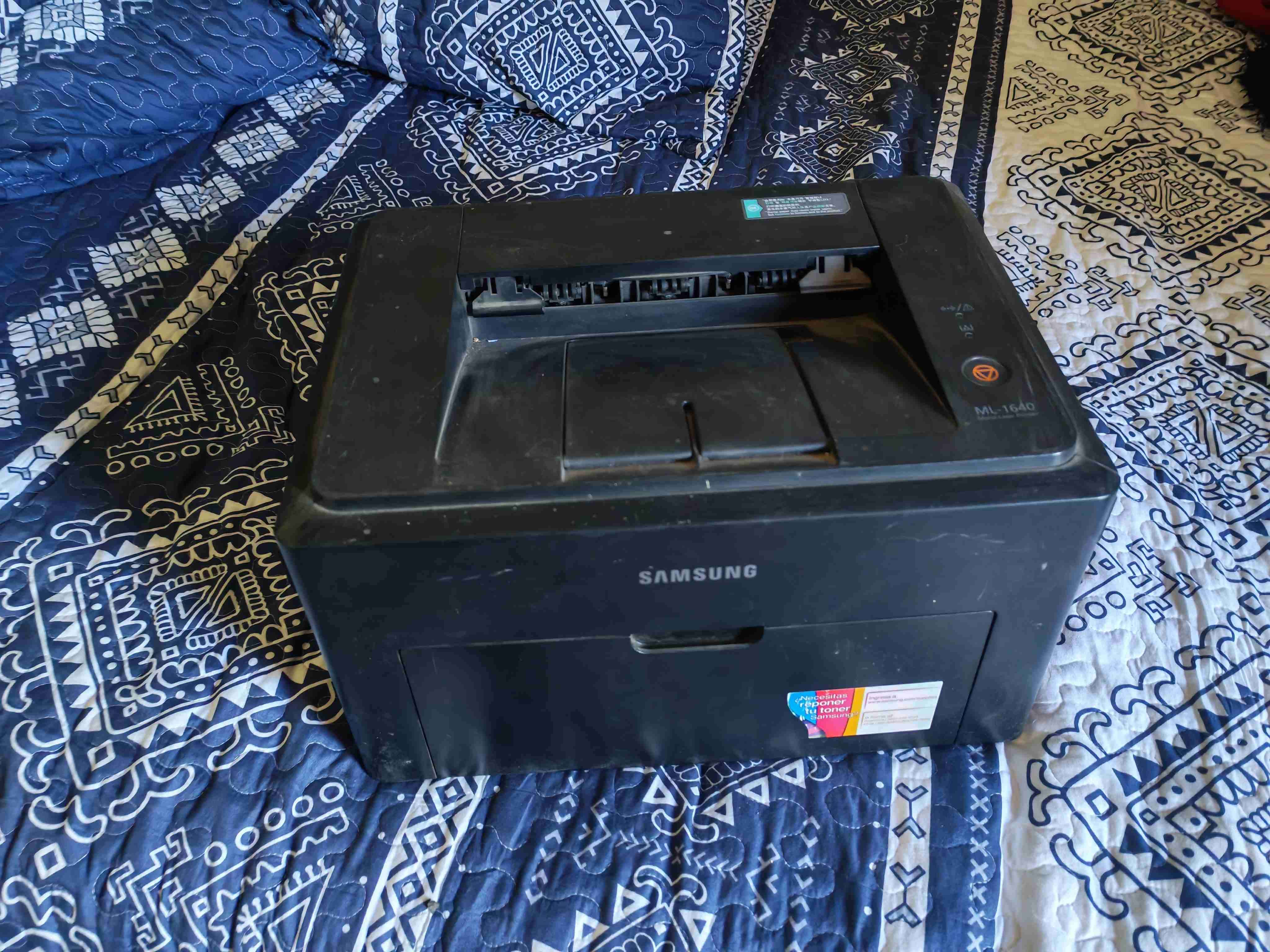 Impresora láser Samsung ML-1640 negra