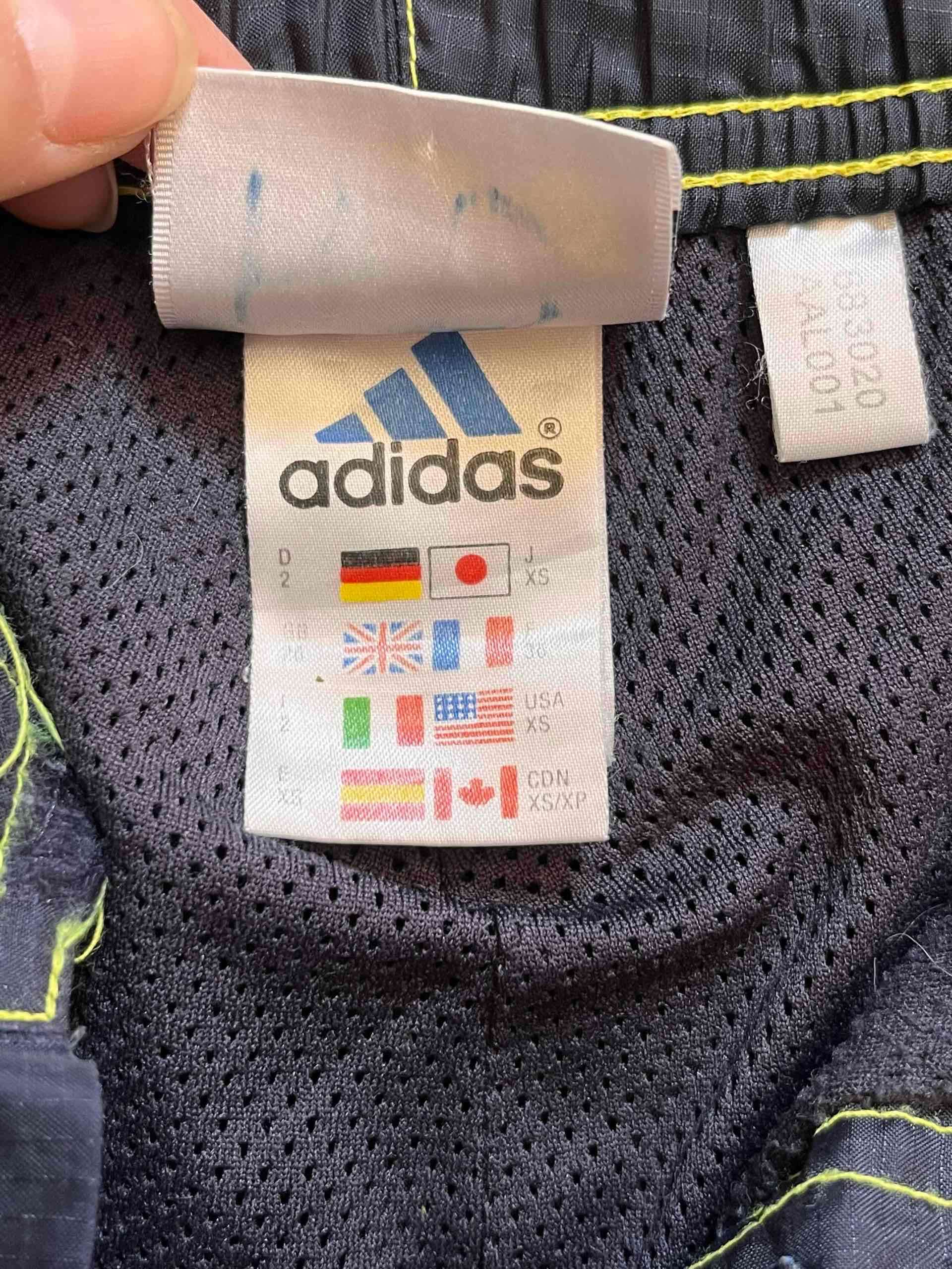 Short deportivo azul Adidas - miniatura 3