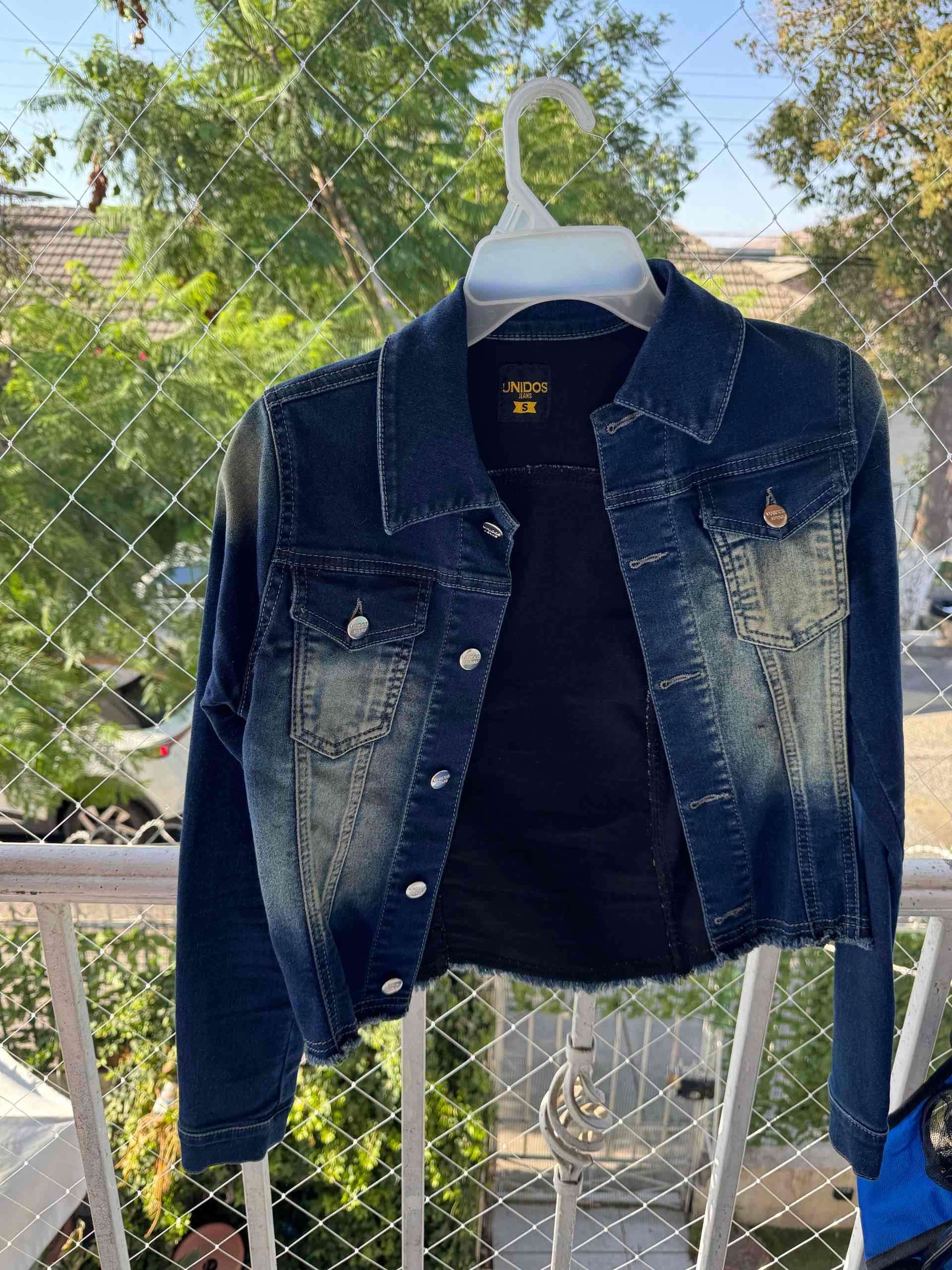 Chaqueta Mezclilla Mujer Talla S