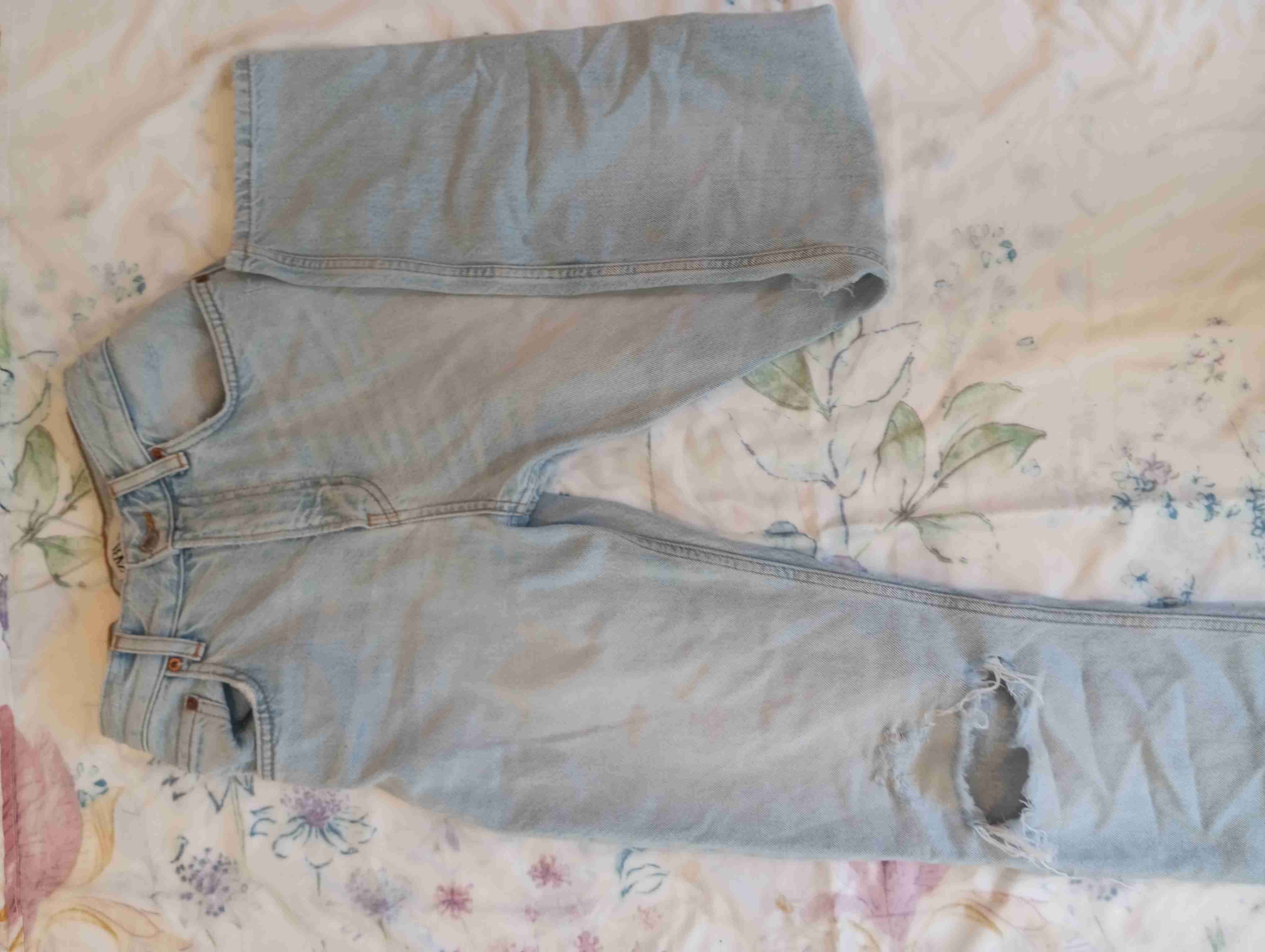 Jeans de mezclilla Zara celestes - miniatura 2