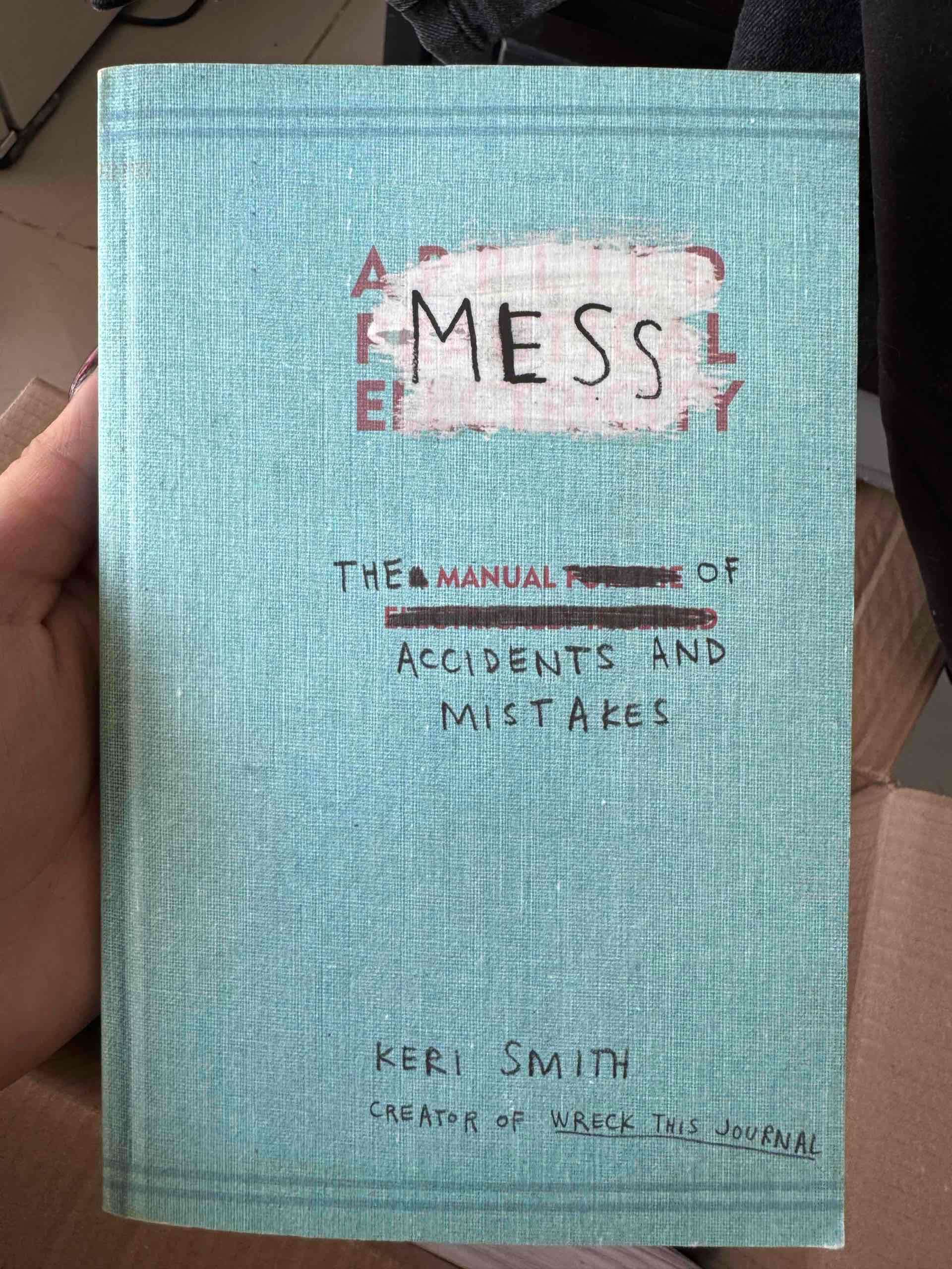 Libro 'Mess' de Keri Smith
