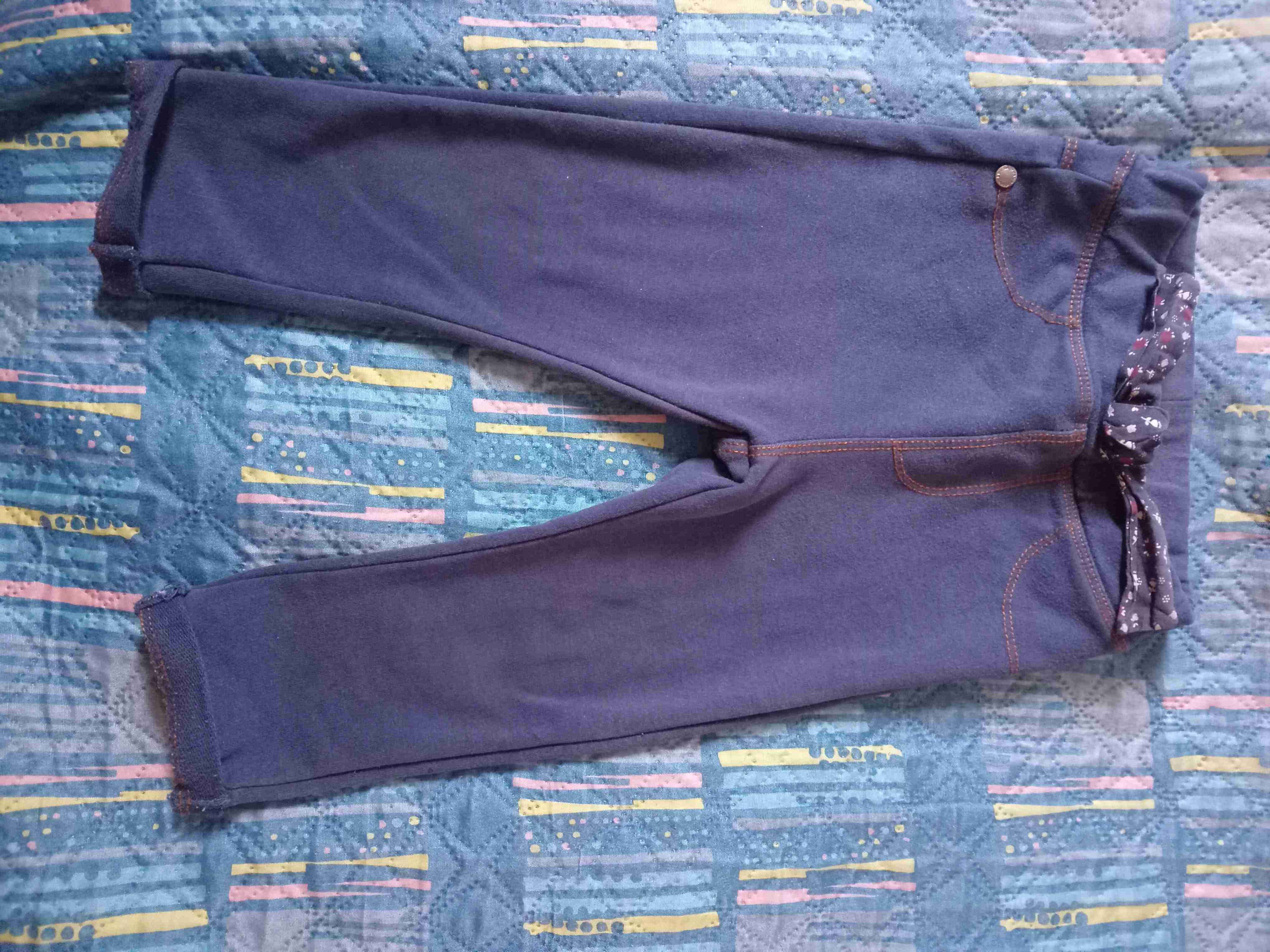Pantalones verdes corduroy - miniatura 2