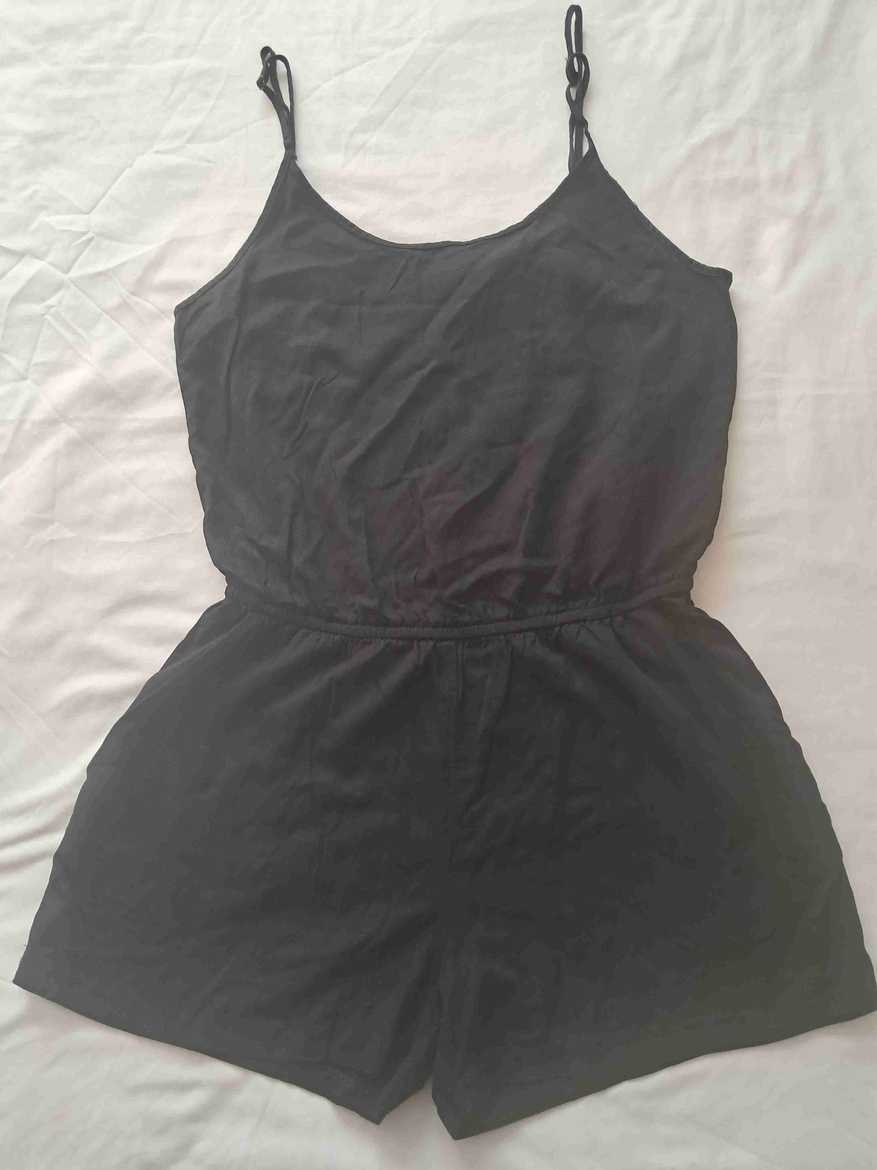 Enterito negro de tirantes HyM talla 36