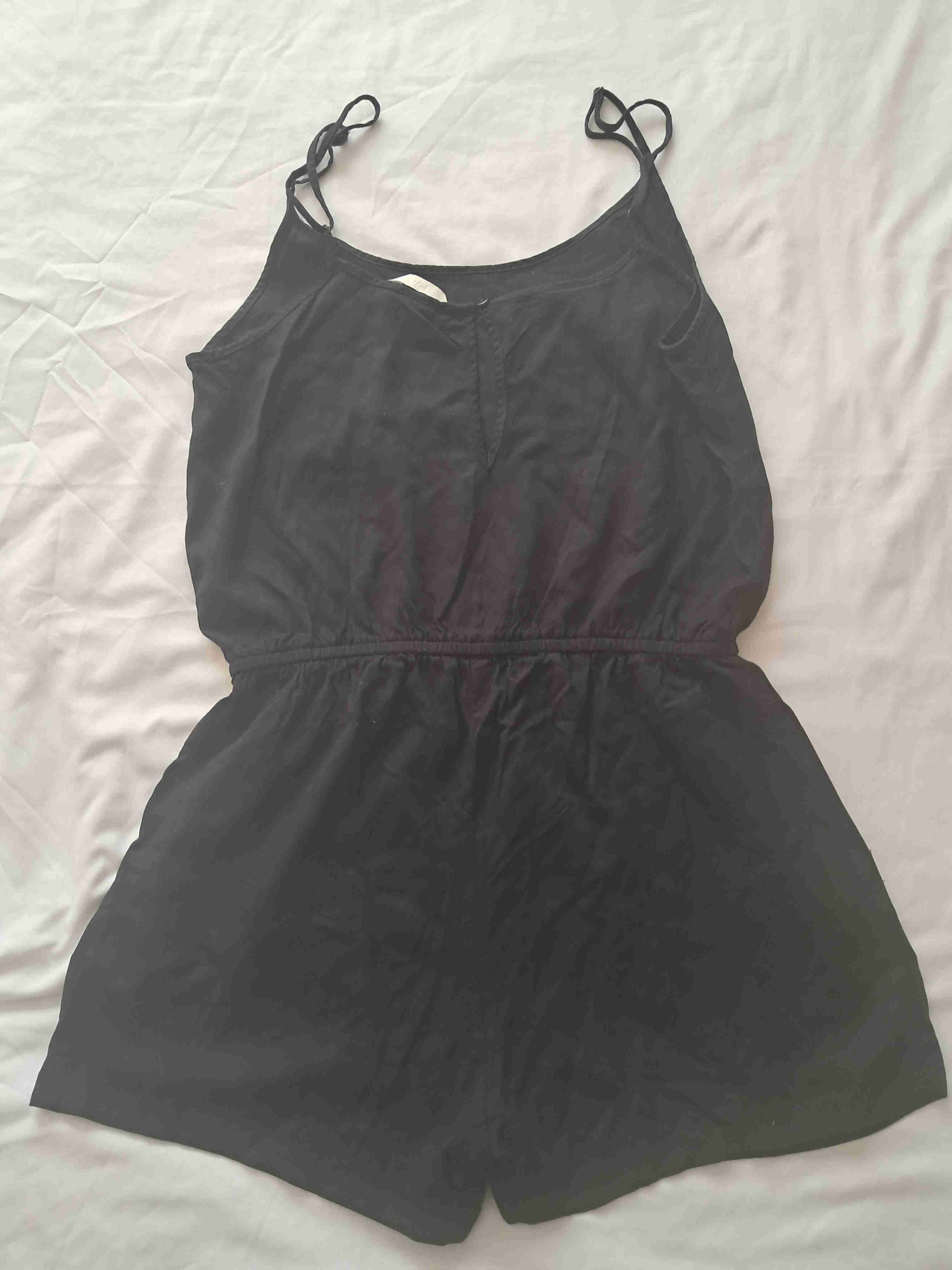 Enterito negro de tirantes HyM talla 36 - miniatura 2