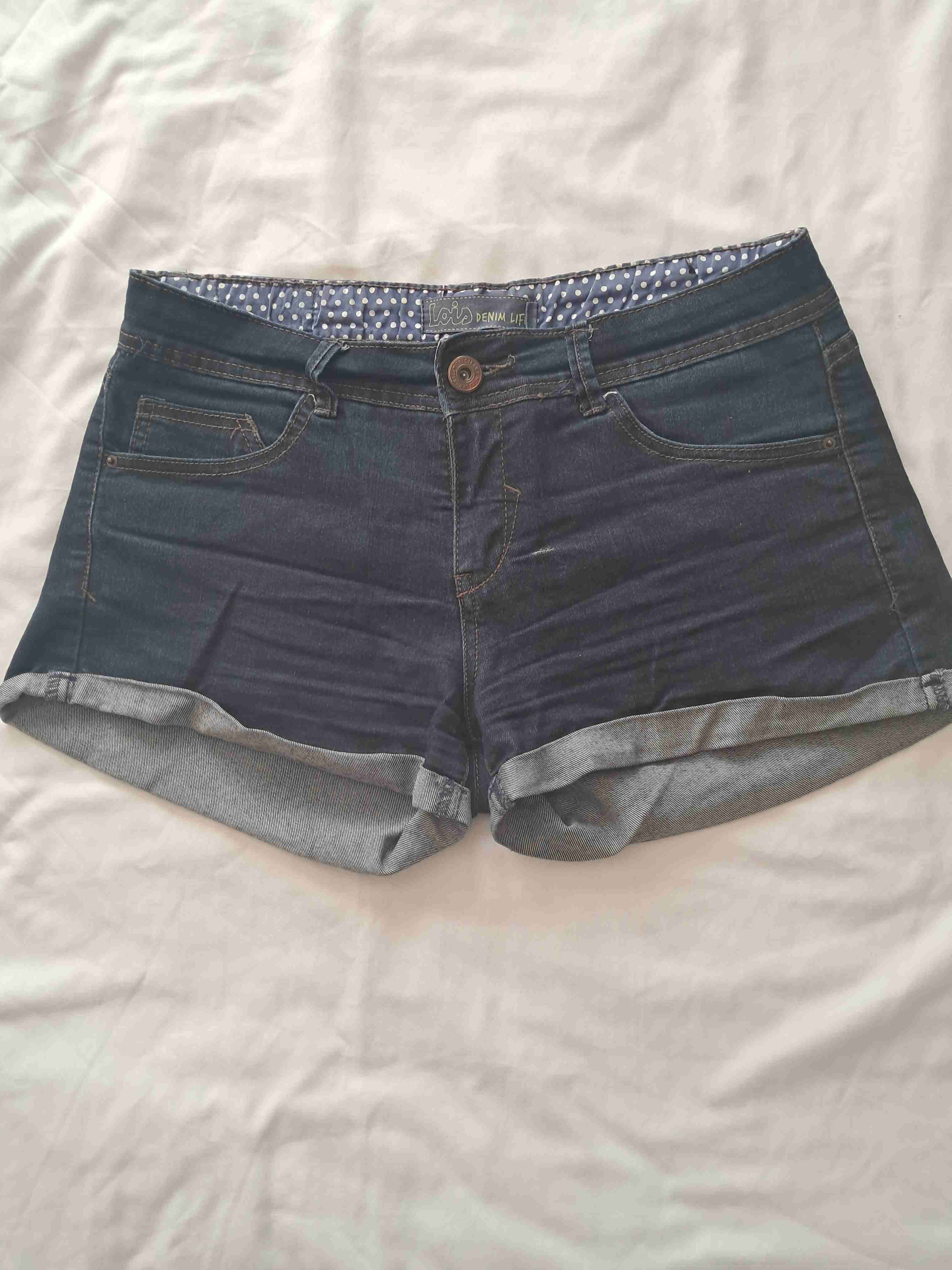 Shorts de mezclilla azul talla 40