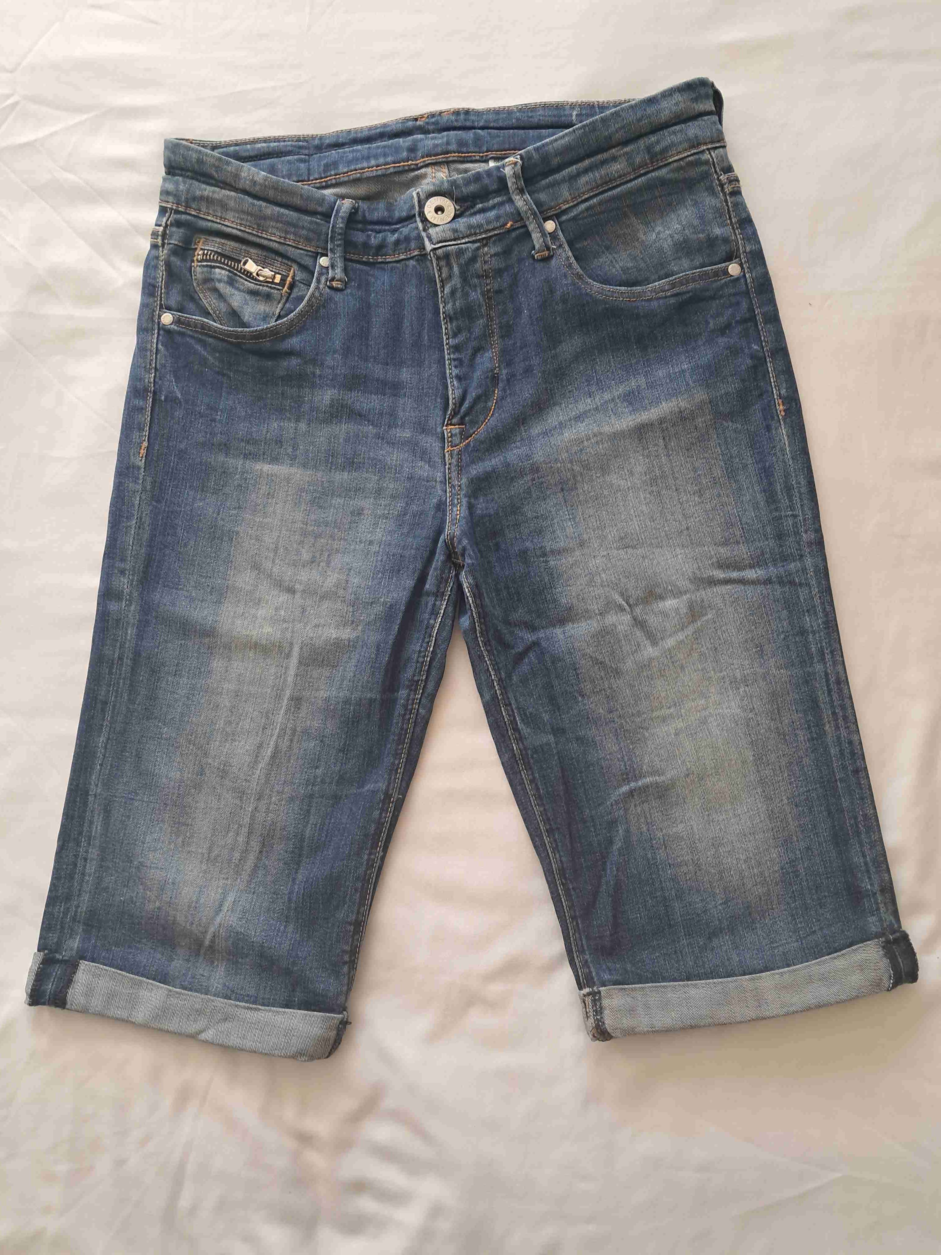 Bermudas de mezclilla azul HyM talla 38