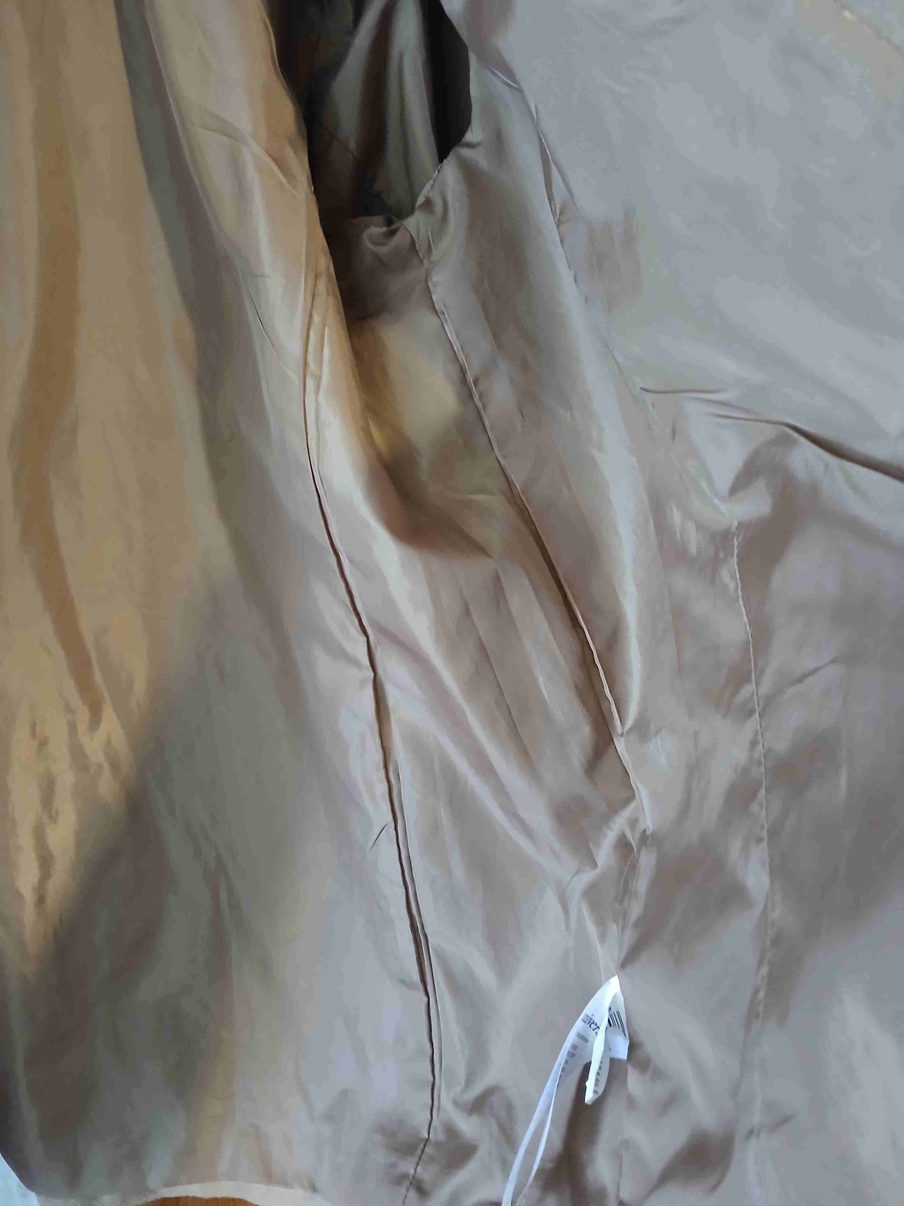 Chaquetón beige de mujer - miniatura 4