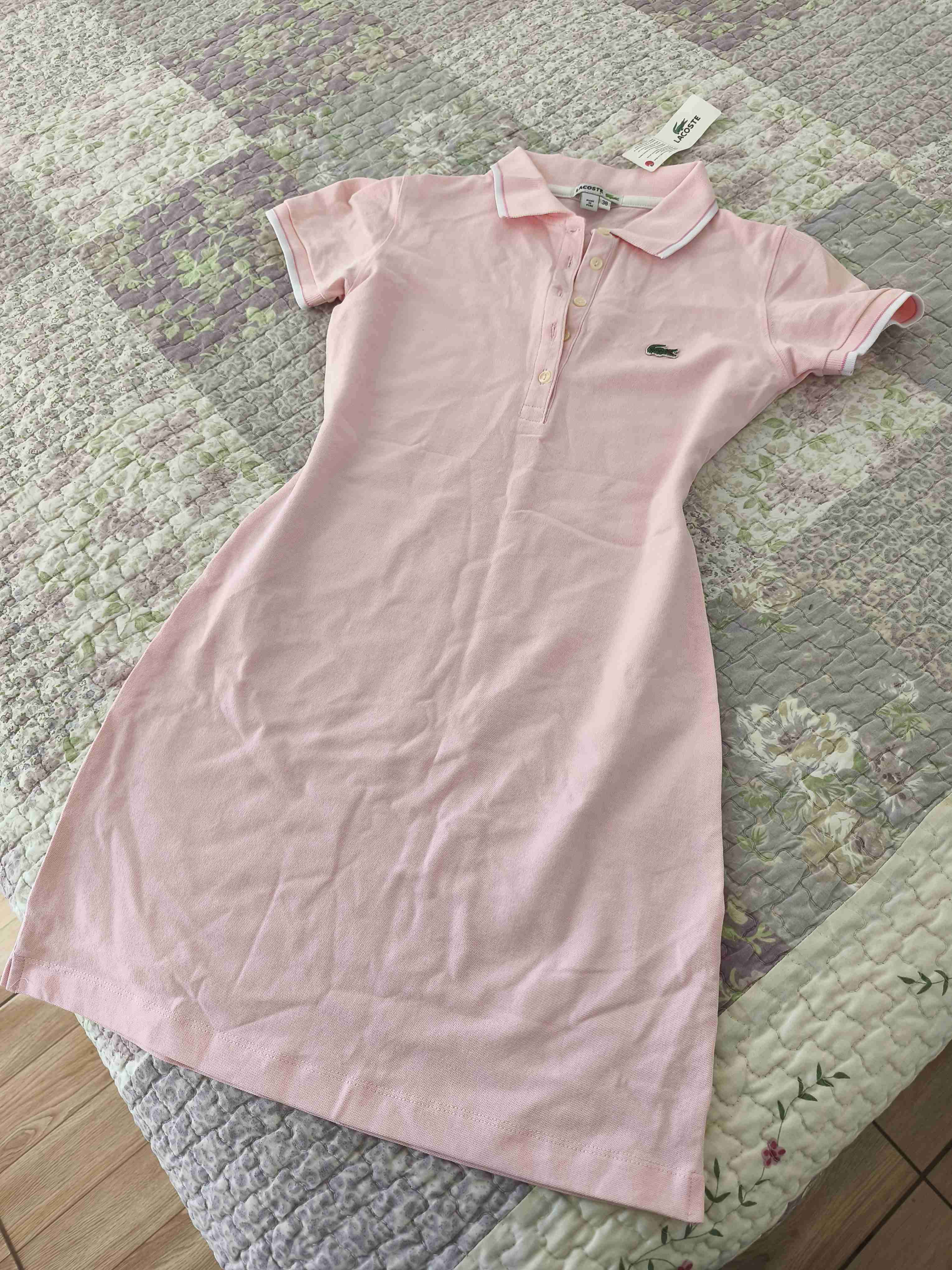 Vestido Lacoste rosa nuevo