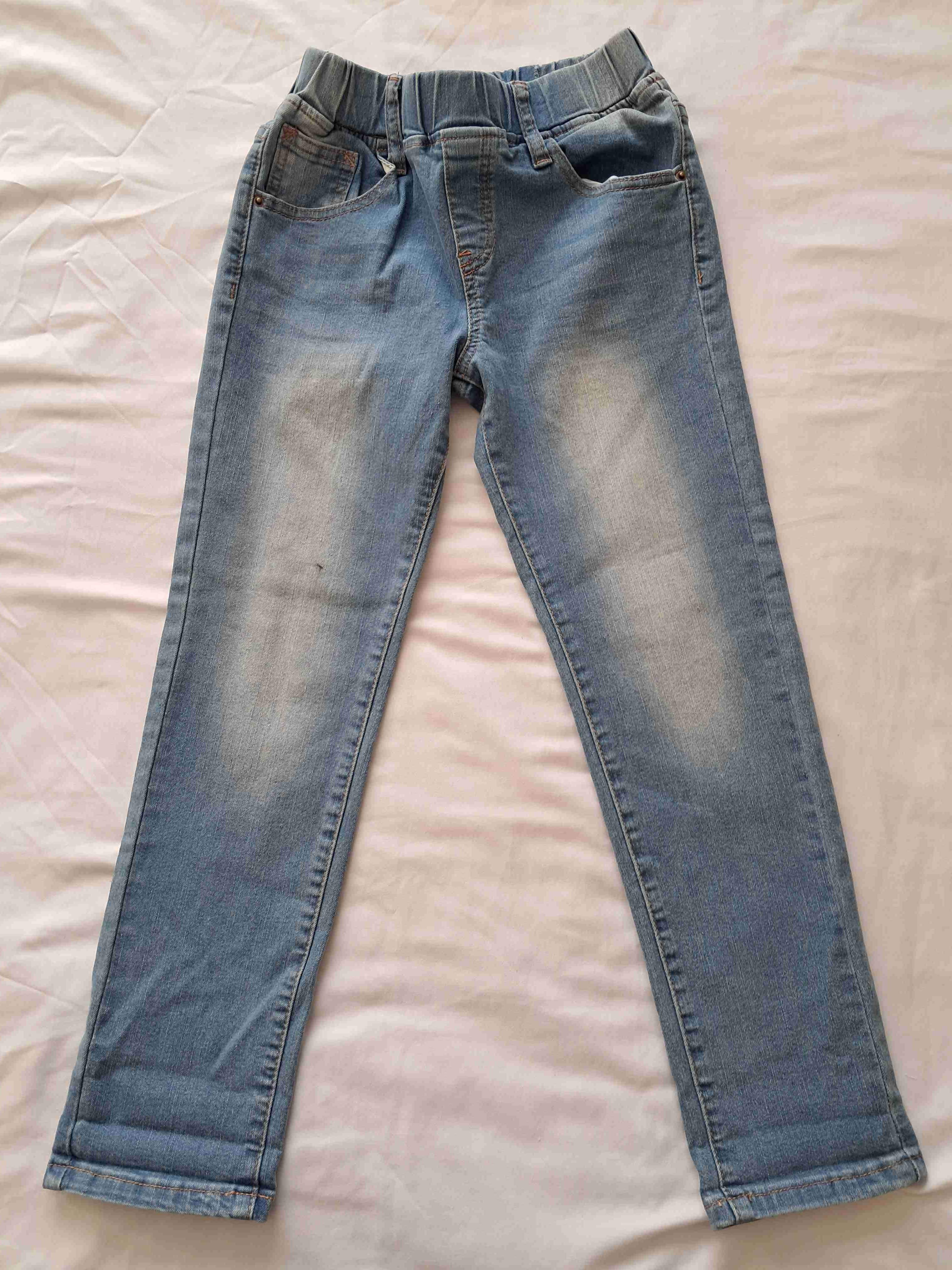 Jeans claros para niña talla 8