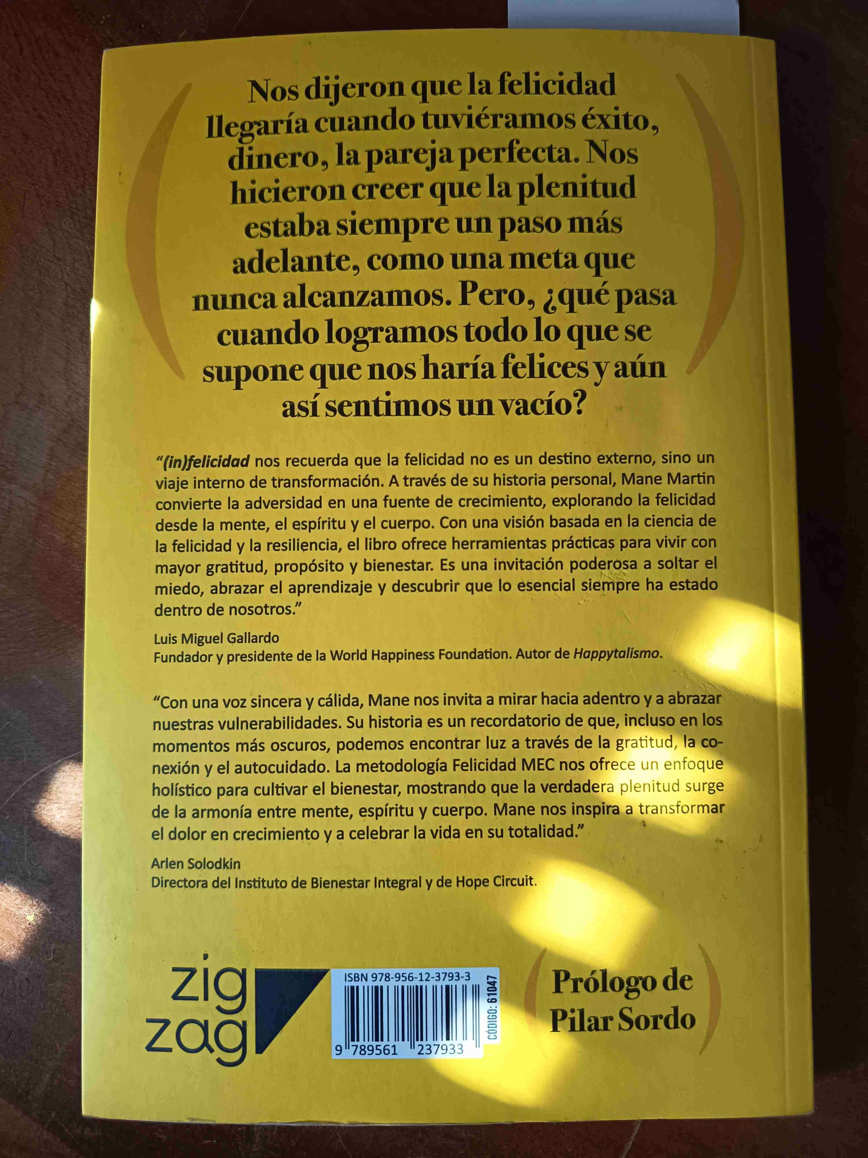Libro (in)felicidad de M. Martin - miniatura 2