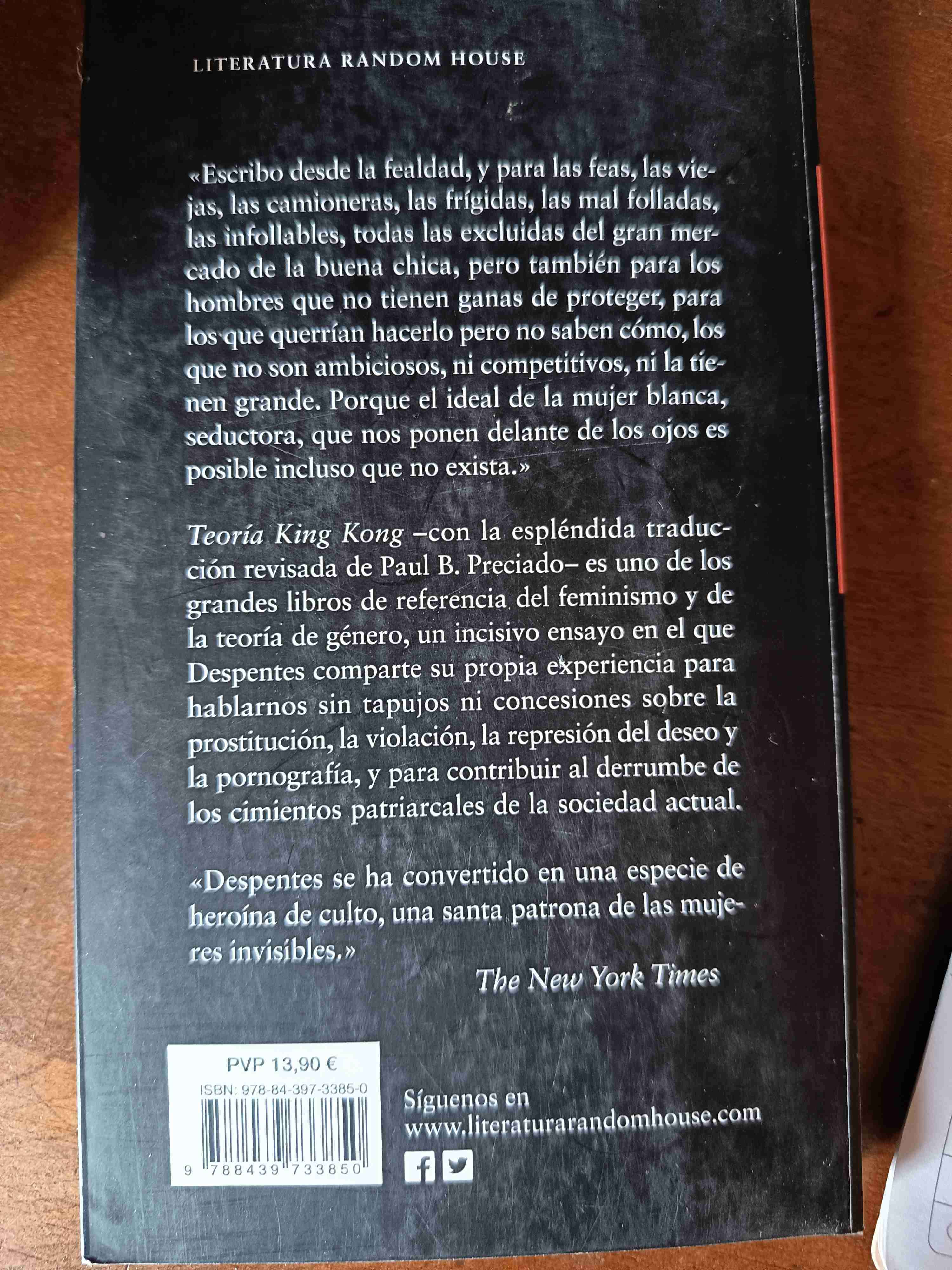 Libro 'Teoría King Kong' de Virginie Despentes - miniatura 2