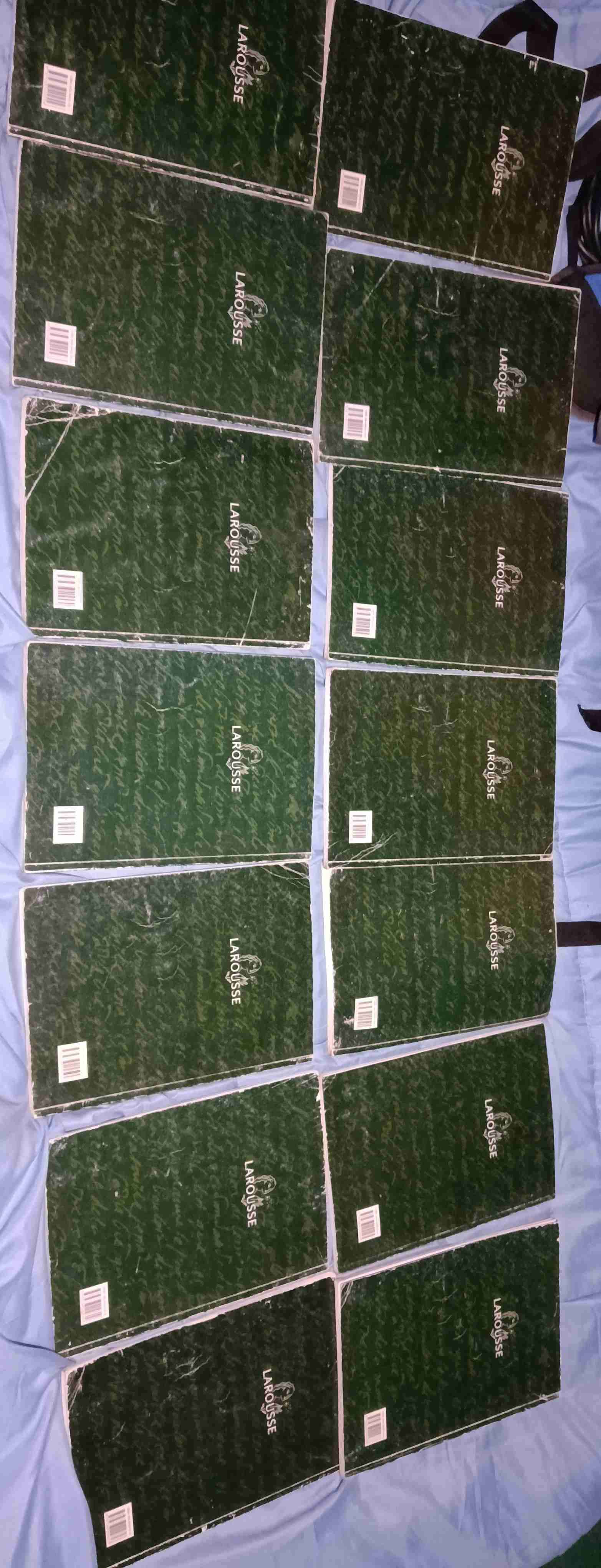 Set de 14 tomos diccionarios Larousse,y 14 atlas - miniatura 2