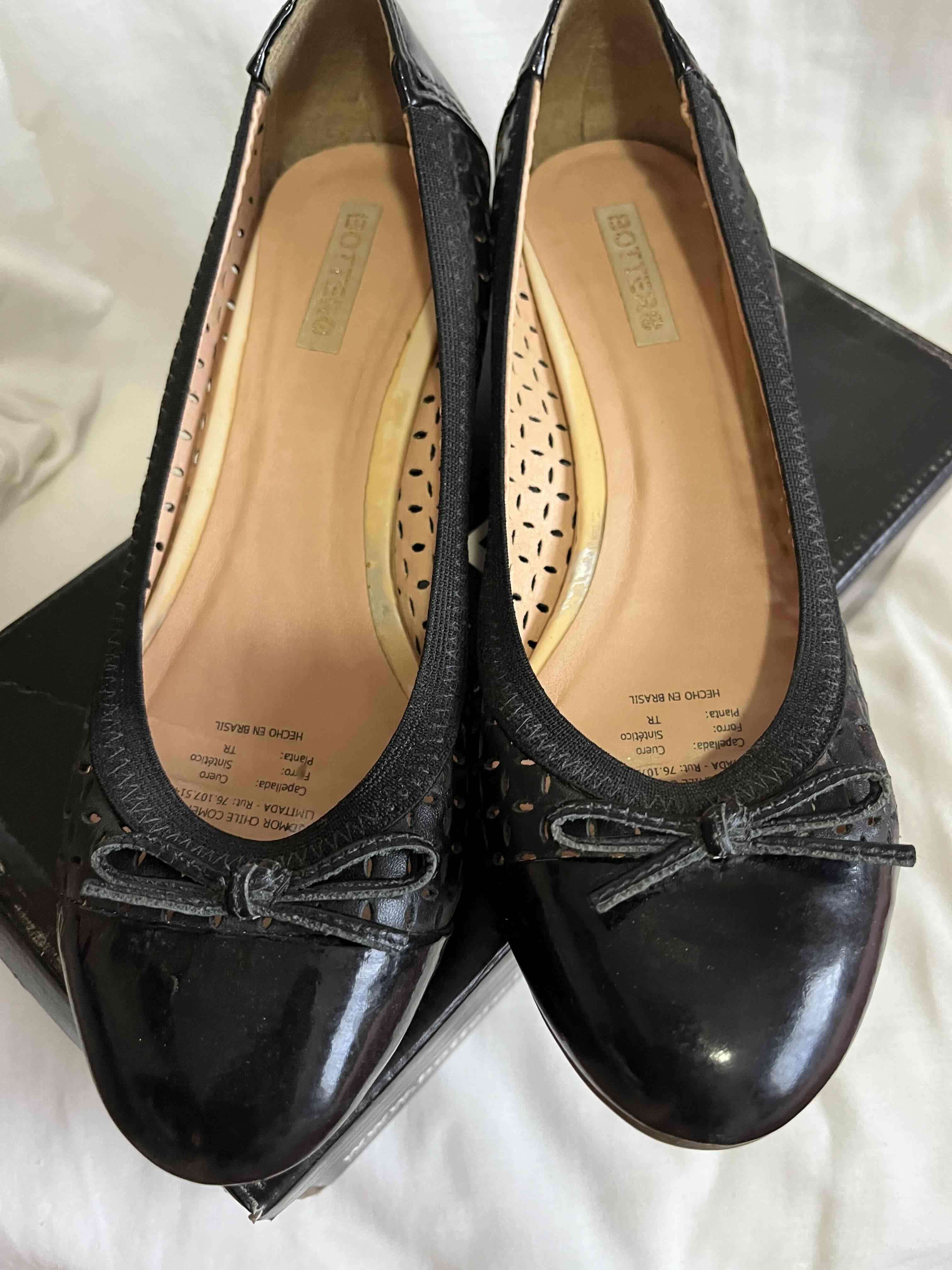 Zapatos ballerinas negras Botero - miniatura 5