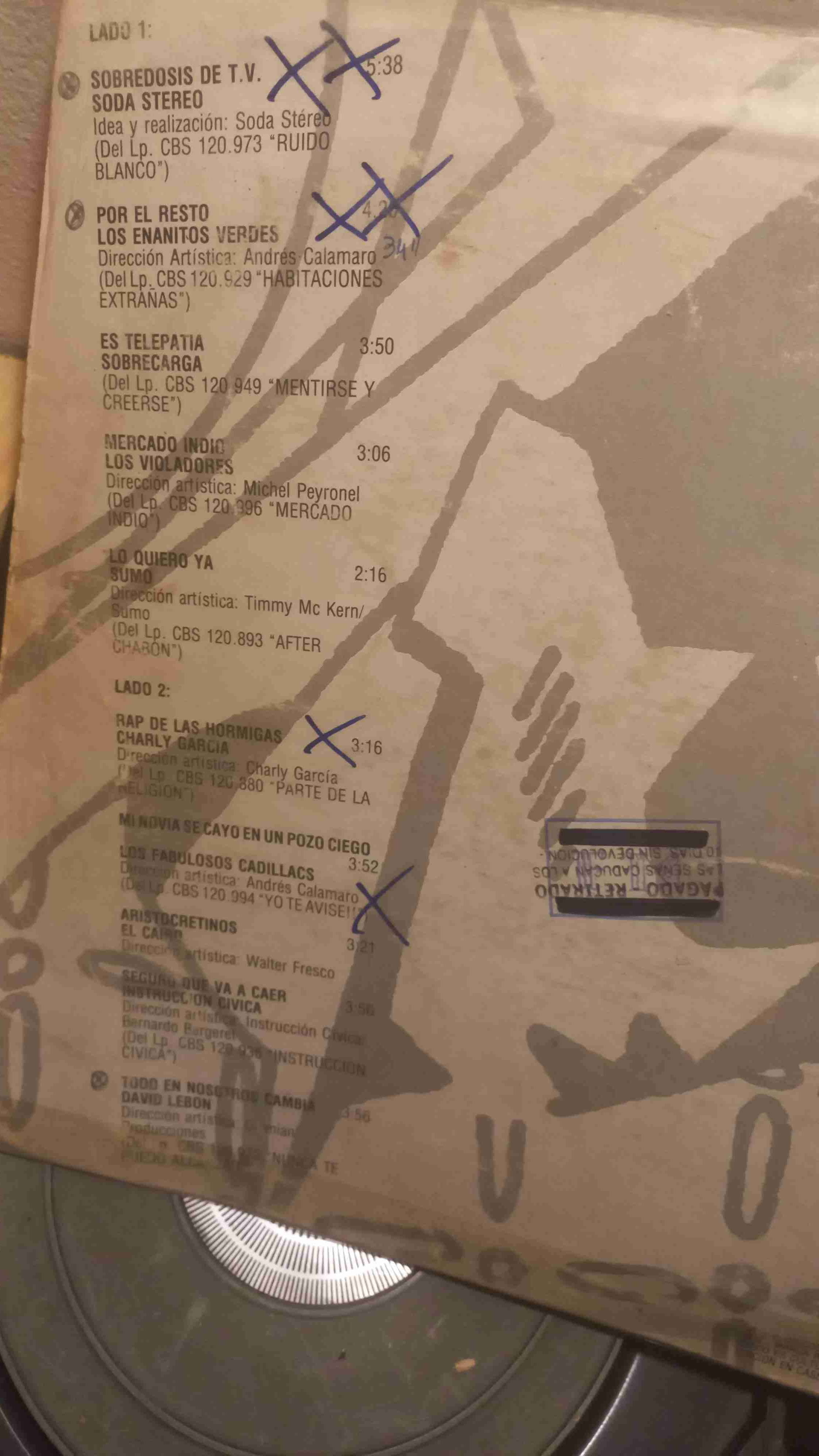 Lote de vinilos argentinos rock y originales - miniatura 3