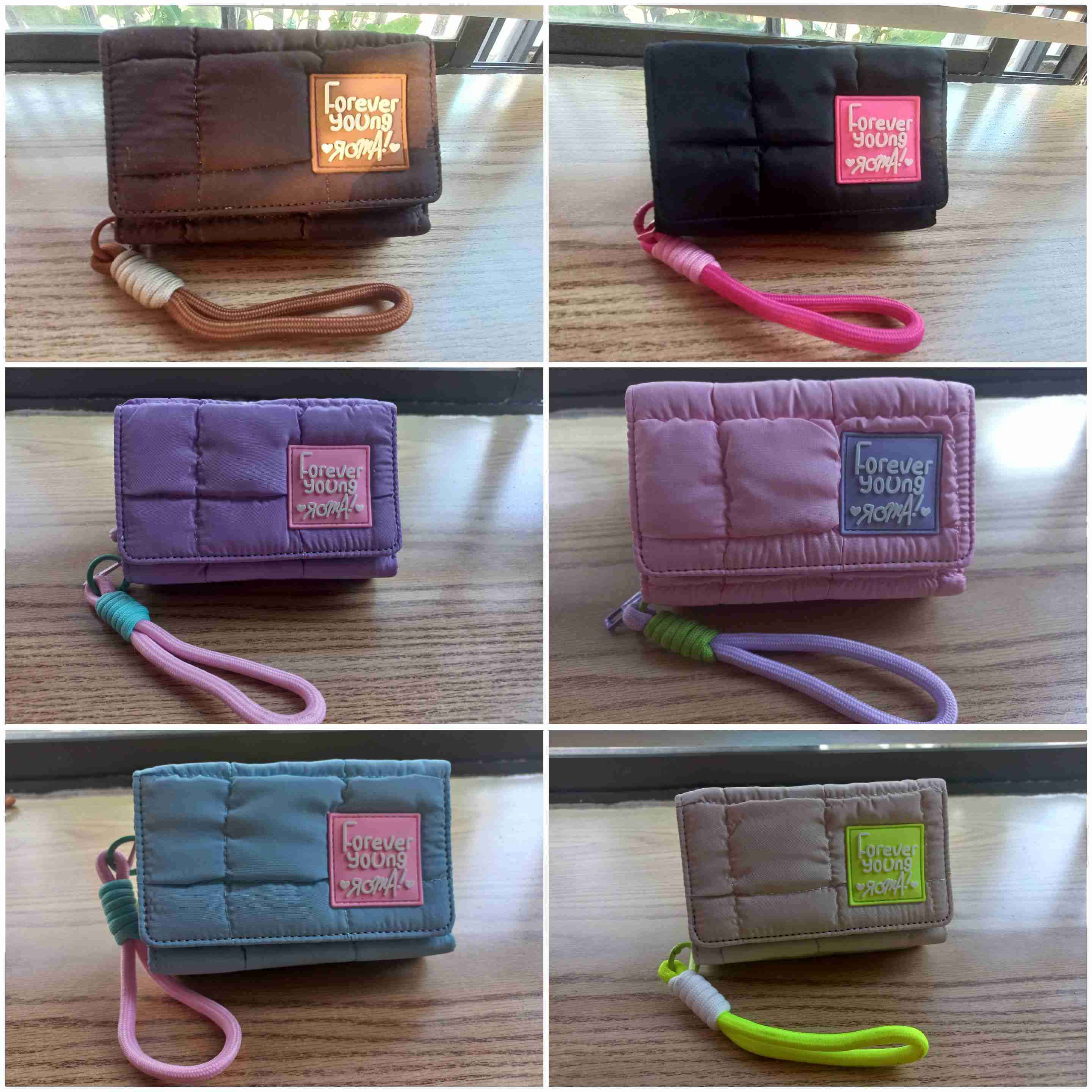 Billeteras acolchadas multicolor - miniatura 2