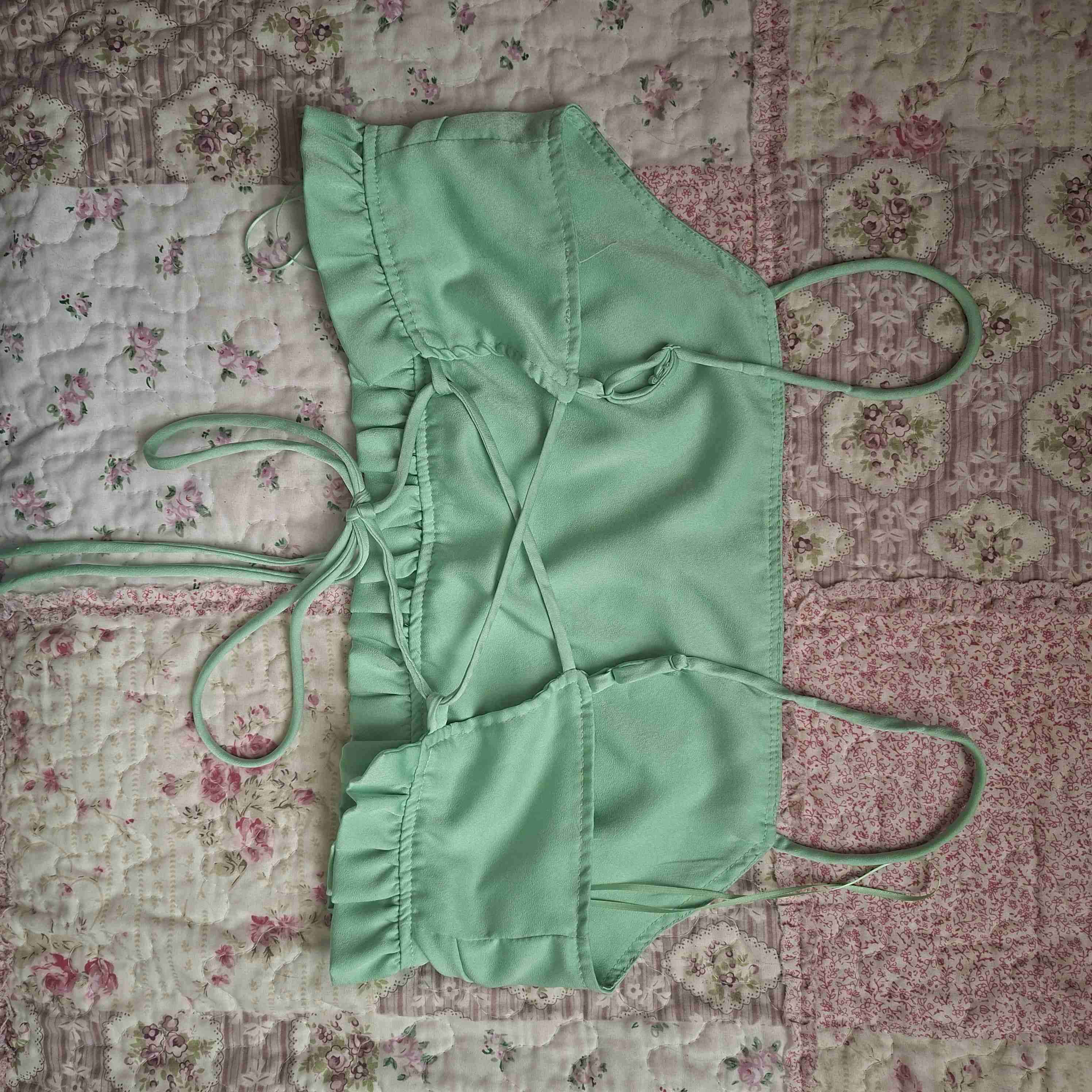 Vestido floreado negro - miniatura 6