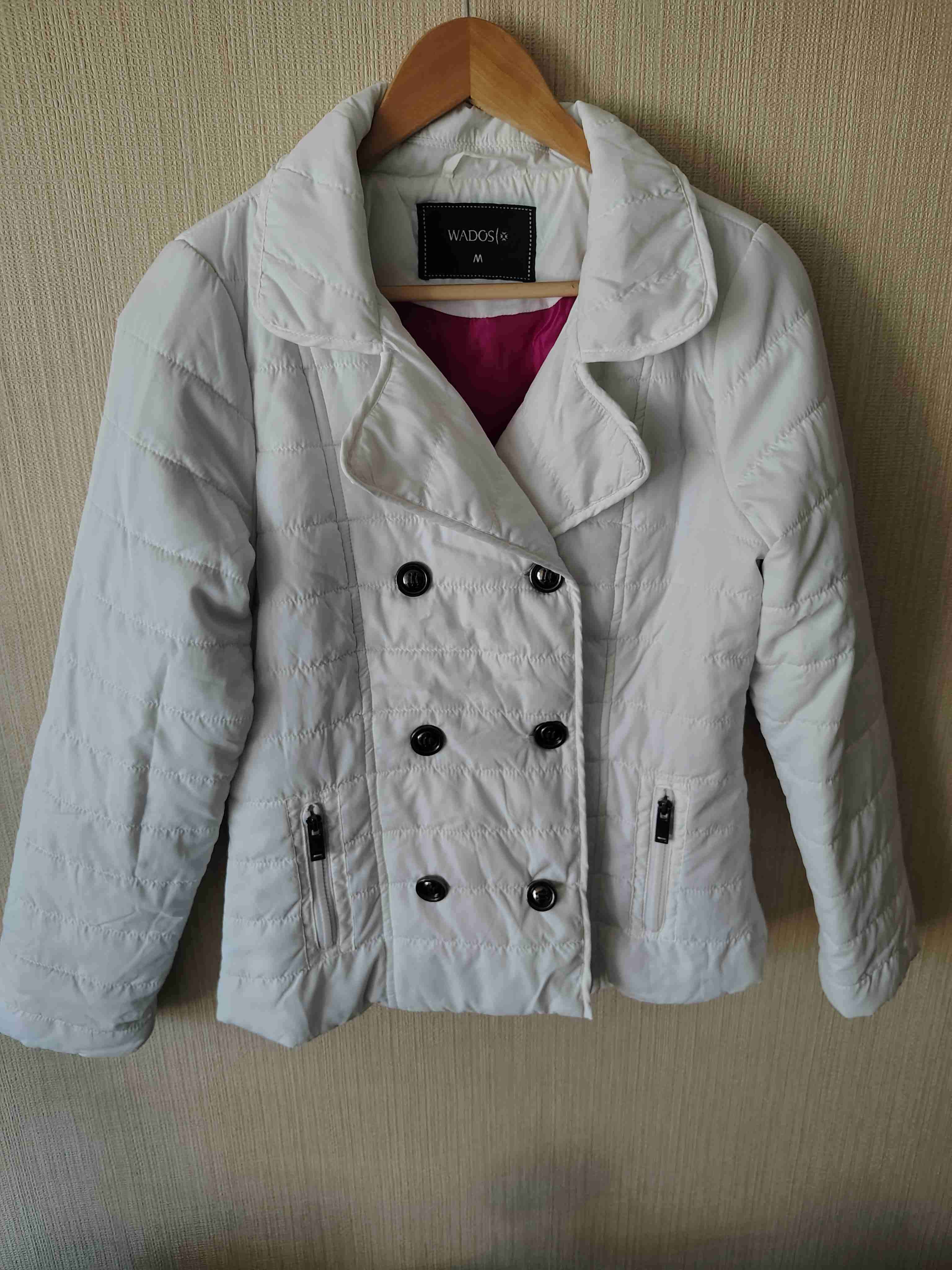 Casaca  blanca Wados talla M