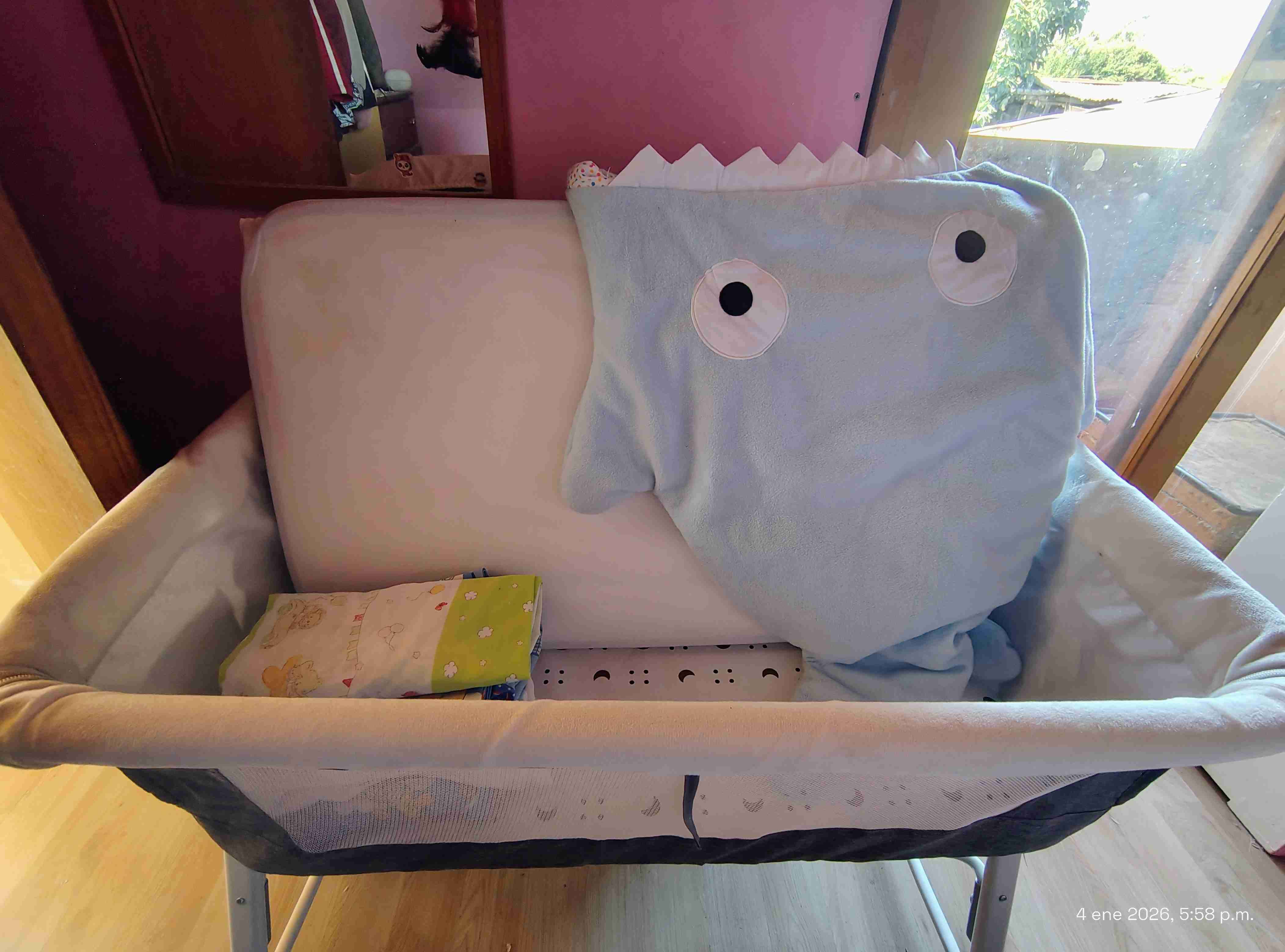 Cuna colecho para bebé