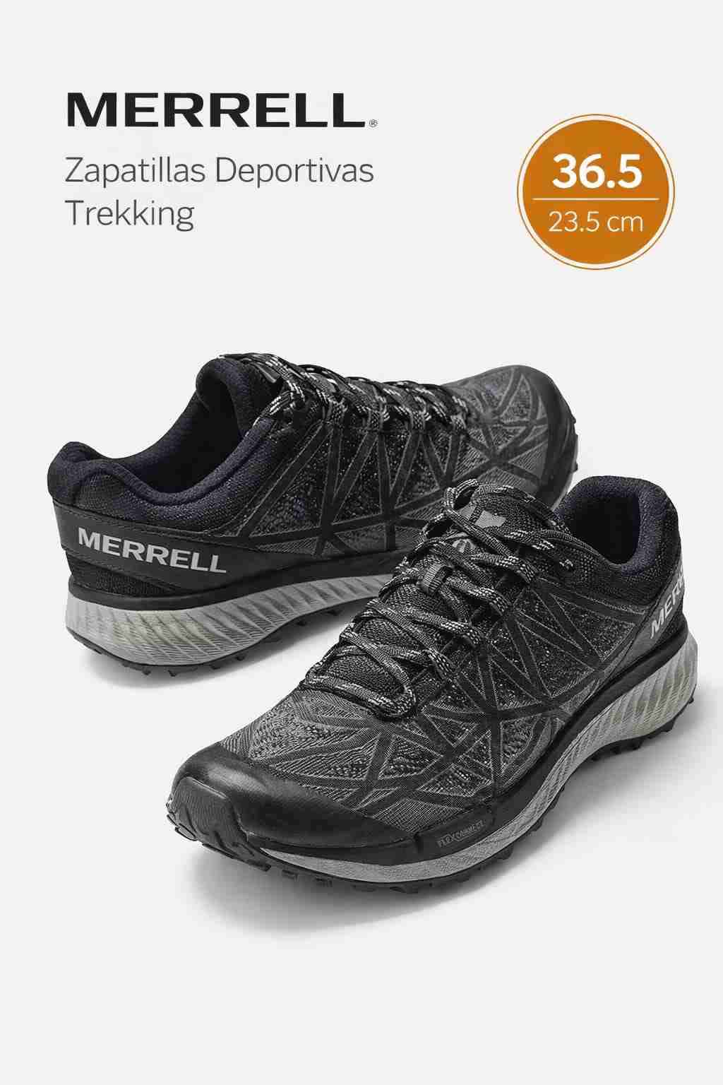 Zapatillas Trekking Merrell Negras