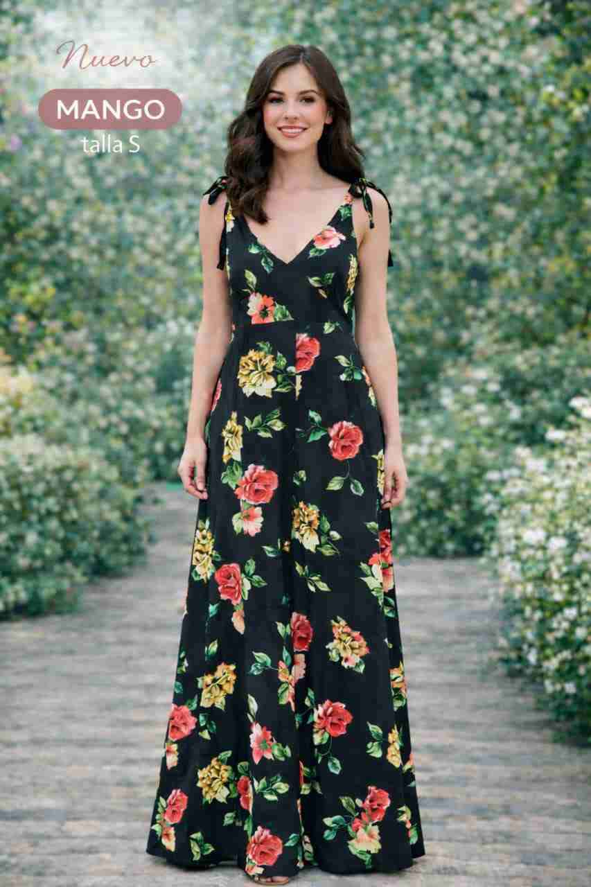 Vestido floral Mango nuevo