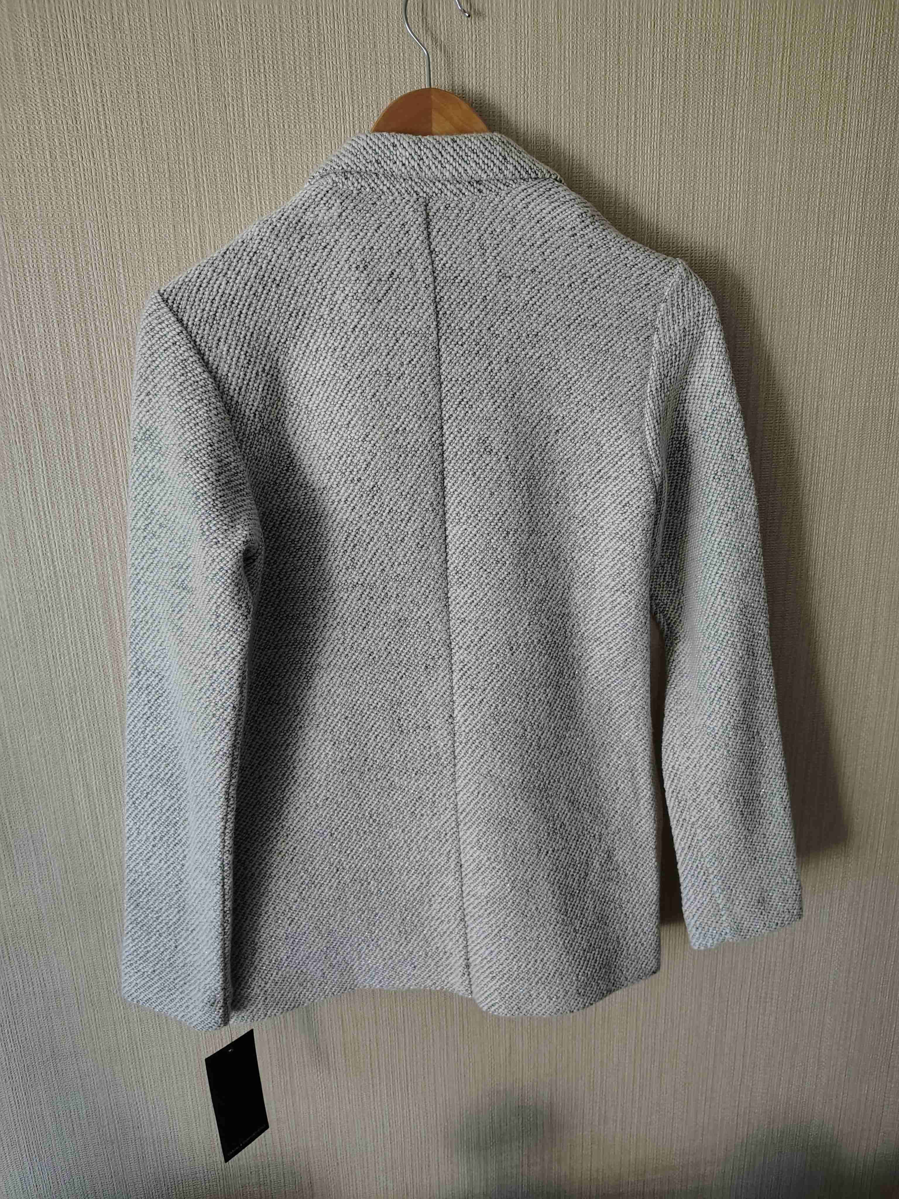 Blazer gris elegante mujer - 2