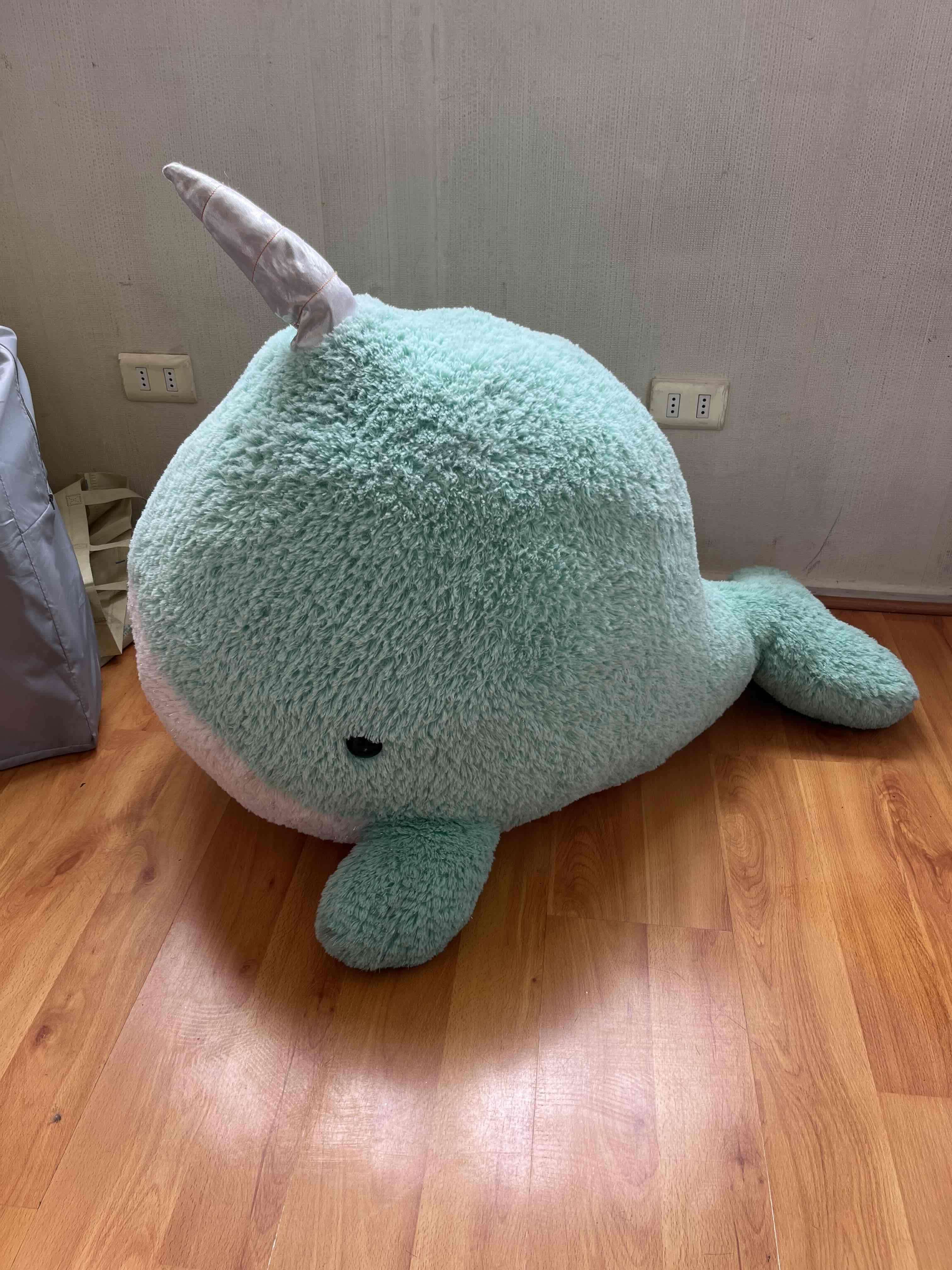 Peluche narval gigante