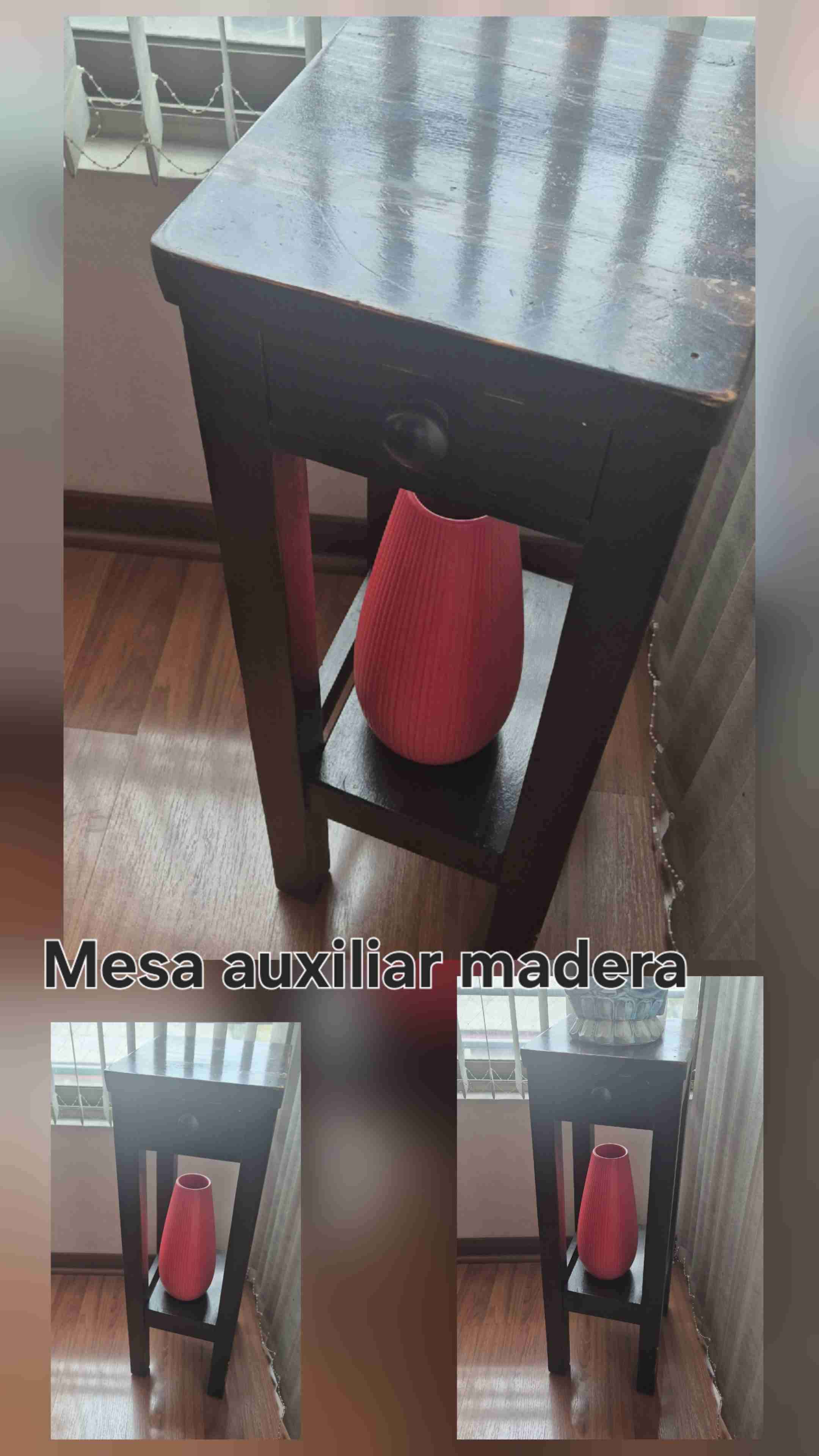 Mesa auxiliar de madera - miniatura 2