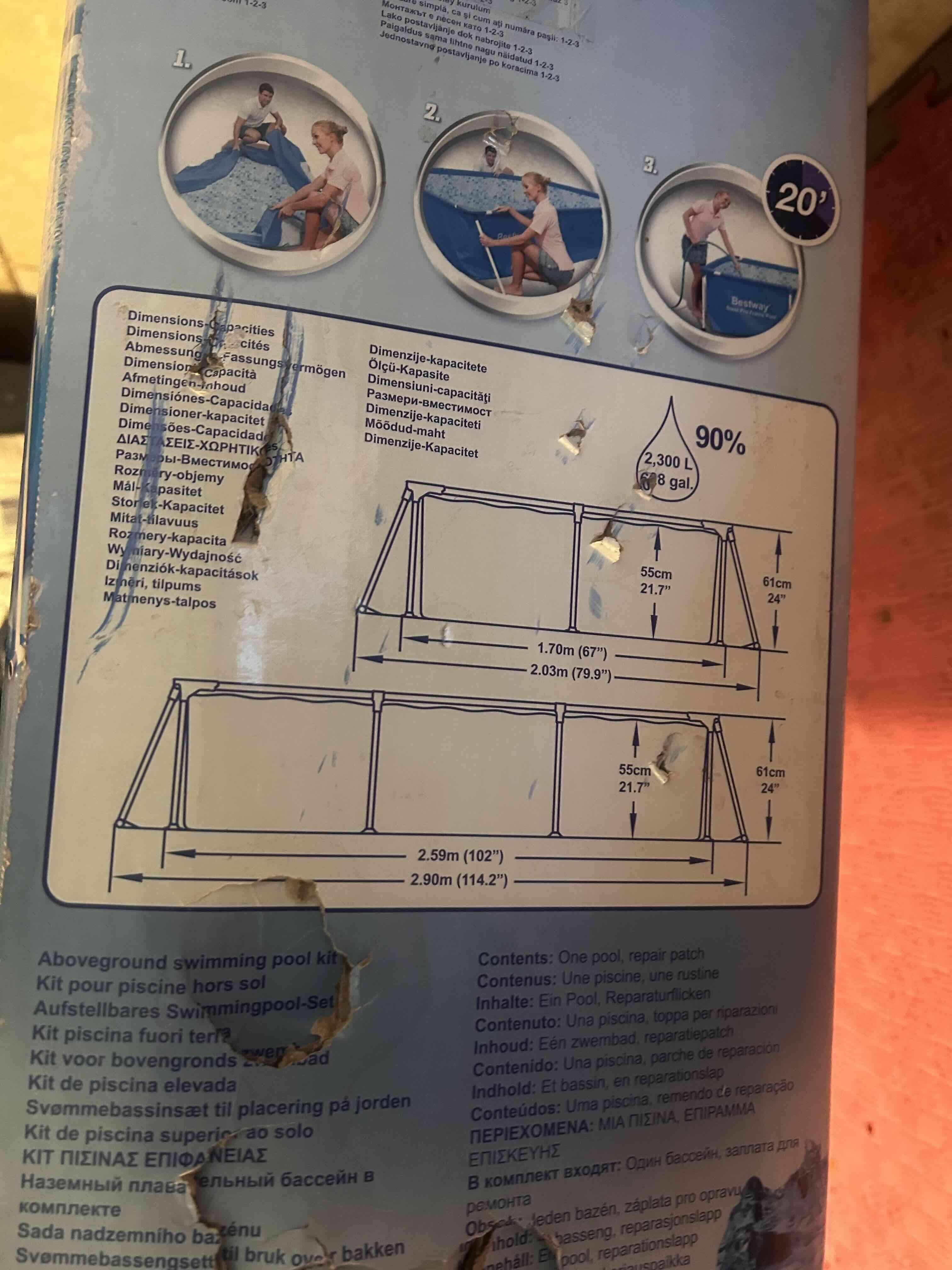 Piscina Bestway Steel Pro - 4