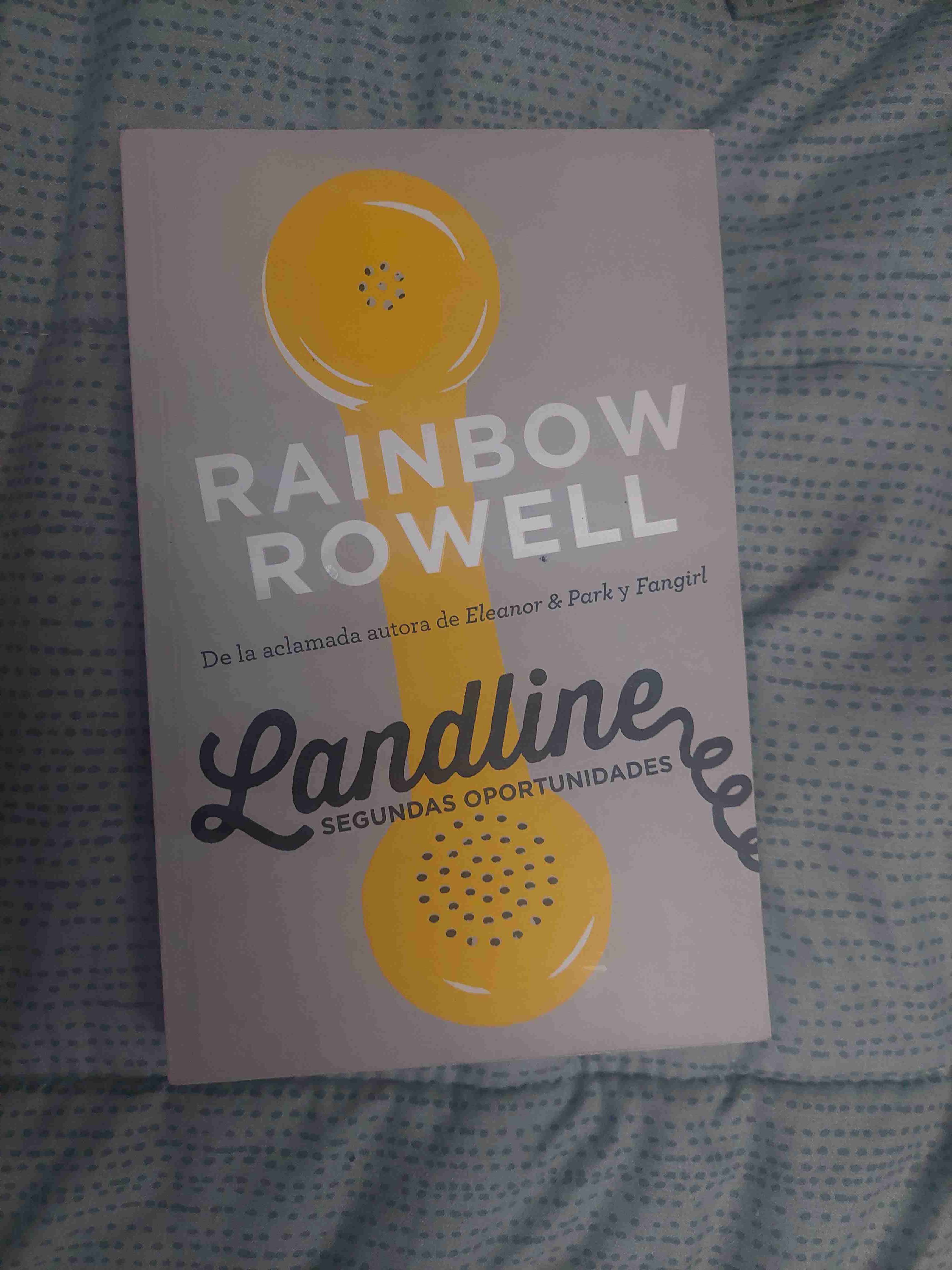 Libro Landline de Rainbow Rowell