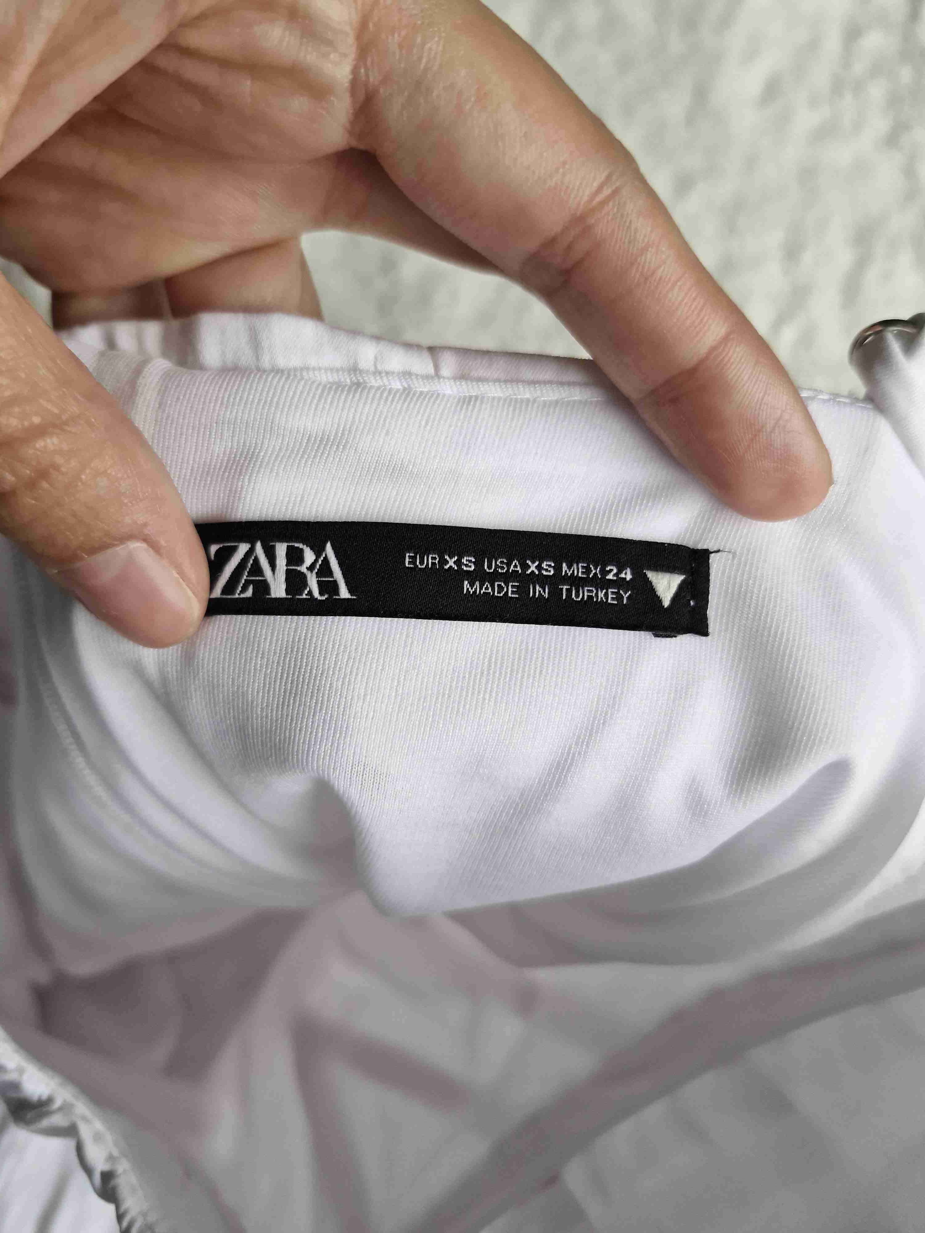 Vestido blanco casual - miniatura 3