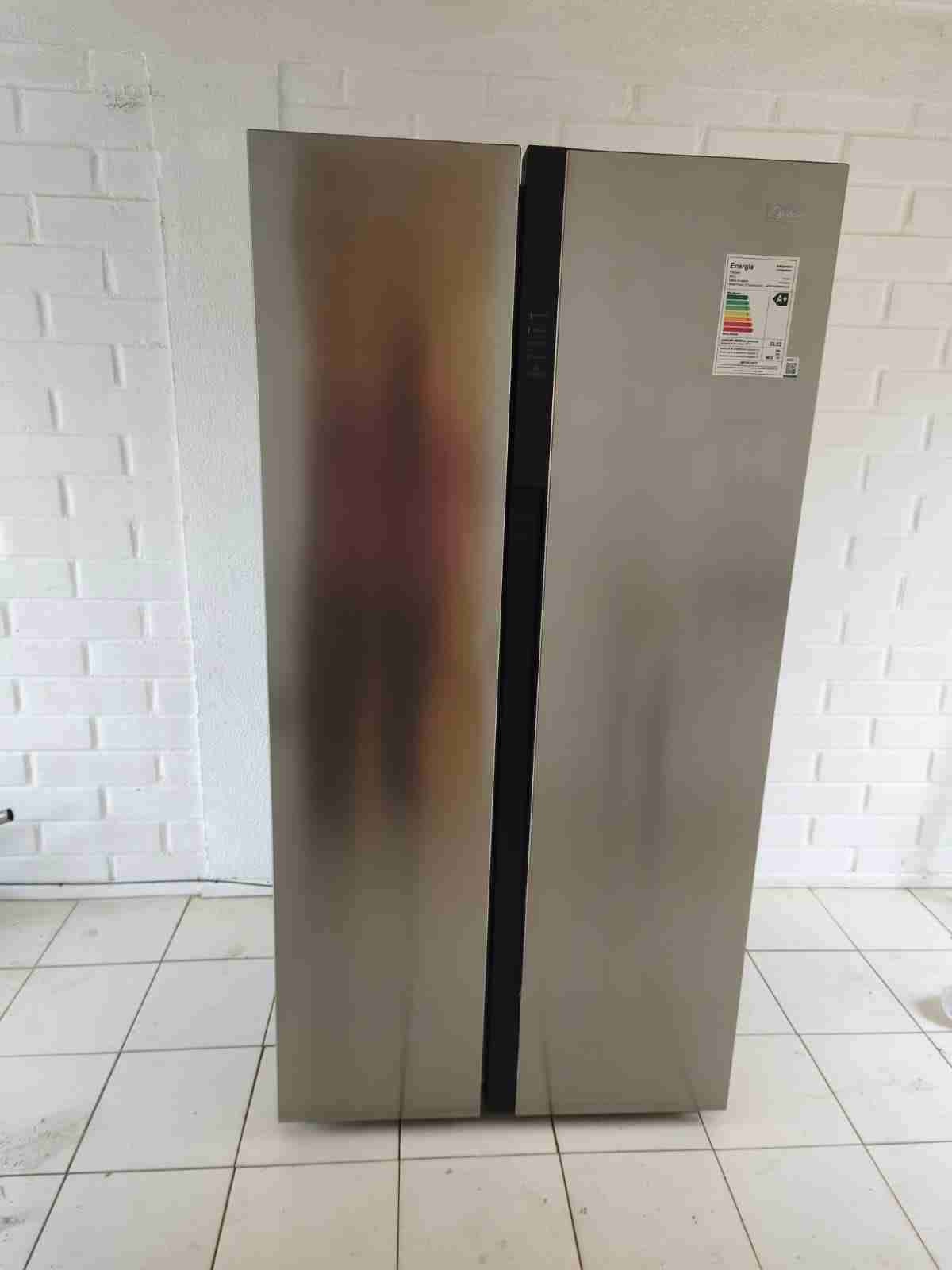 Refrigerador side by side acero inoxidable