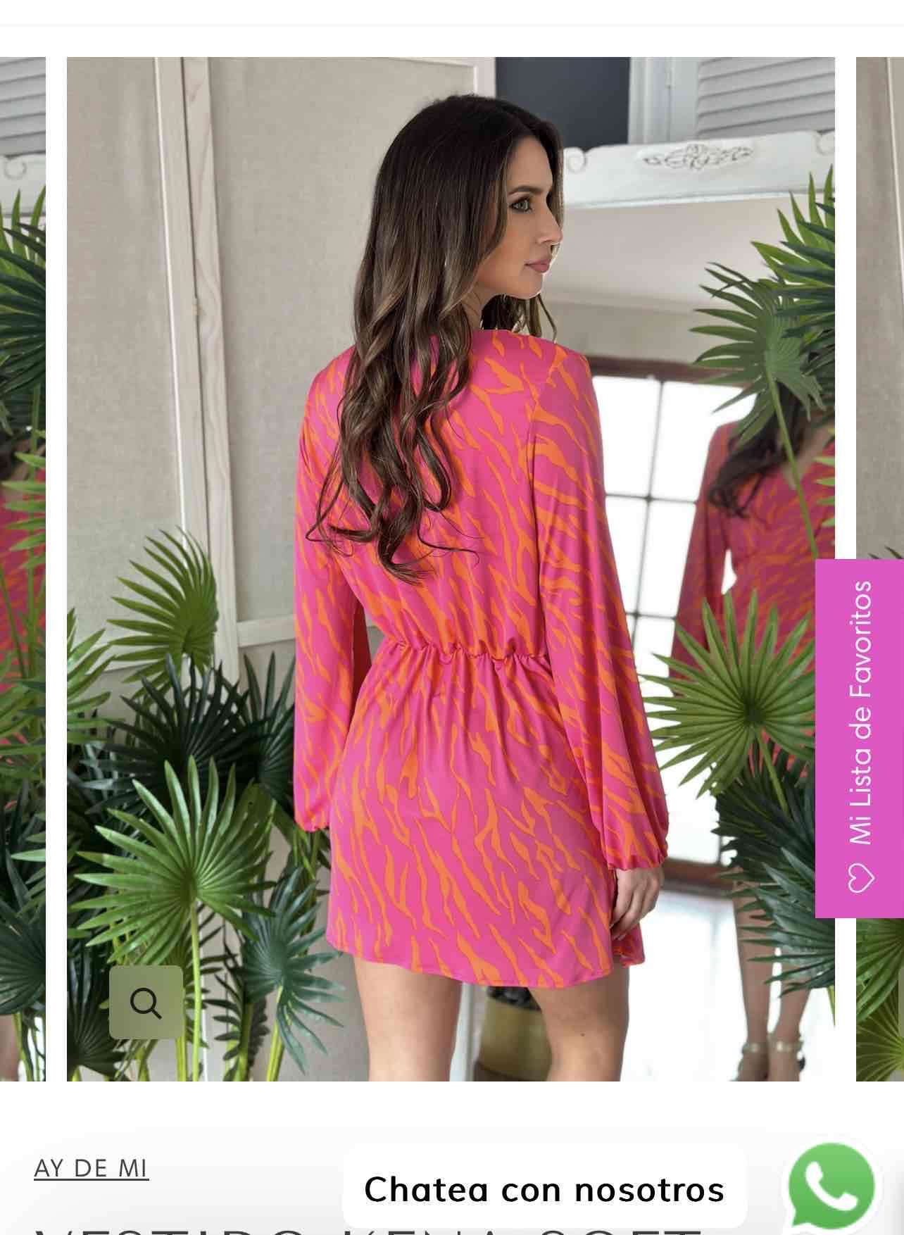 Vestido Ay de Mi - Kena Soft Pink - miniatura 2