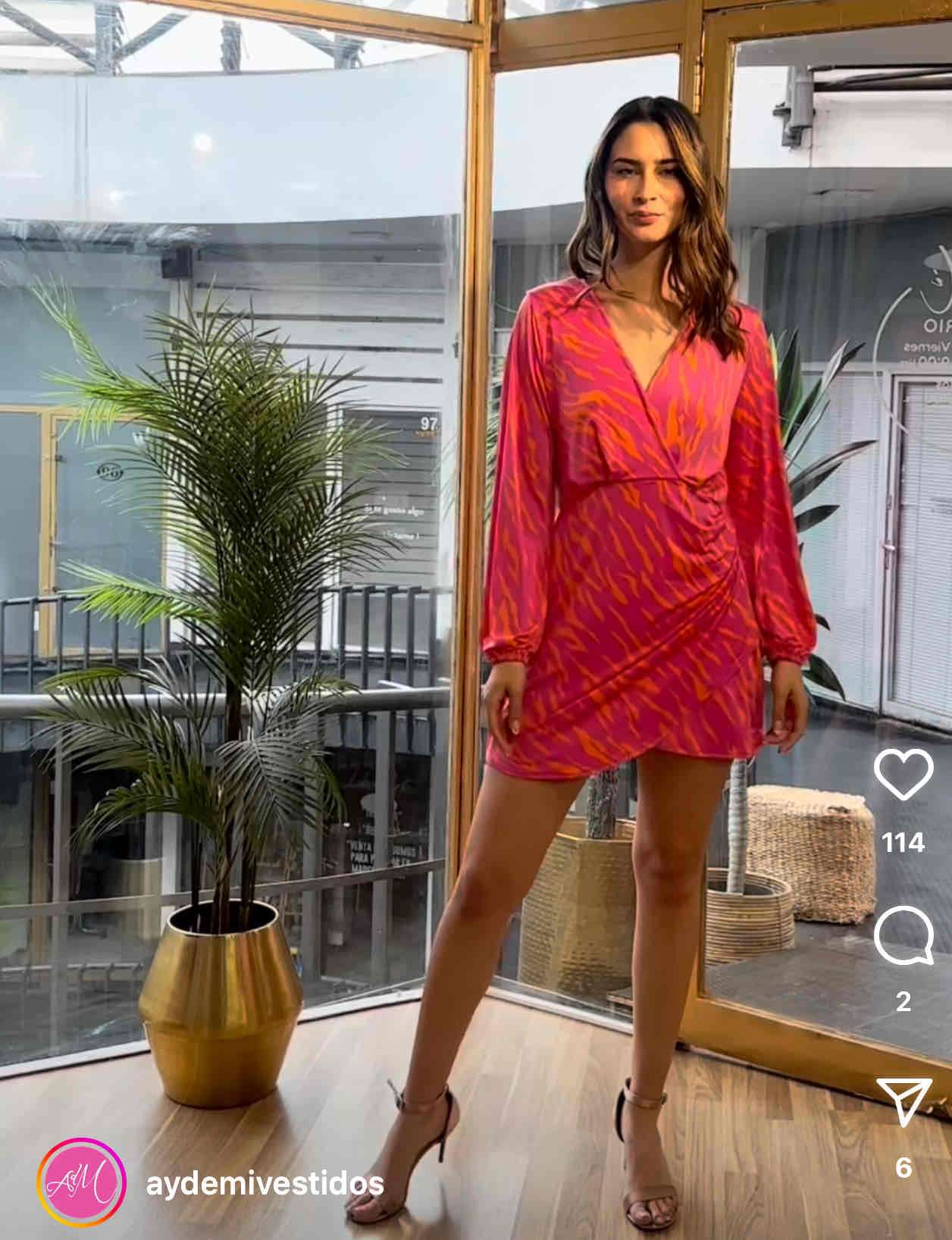 Vestido Ay de Mi - Kena Soft Pink - miniatura 4