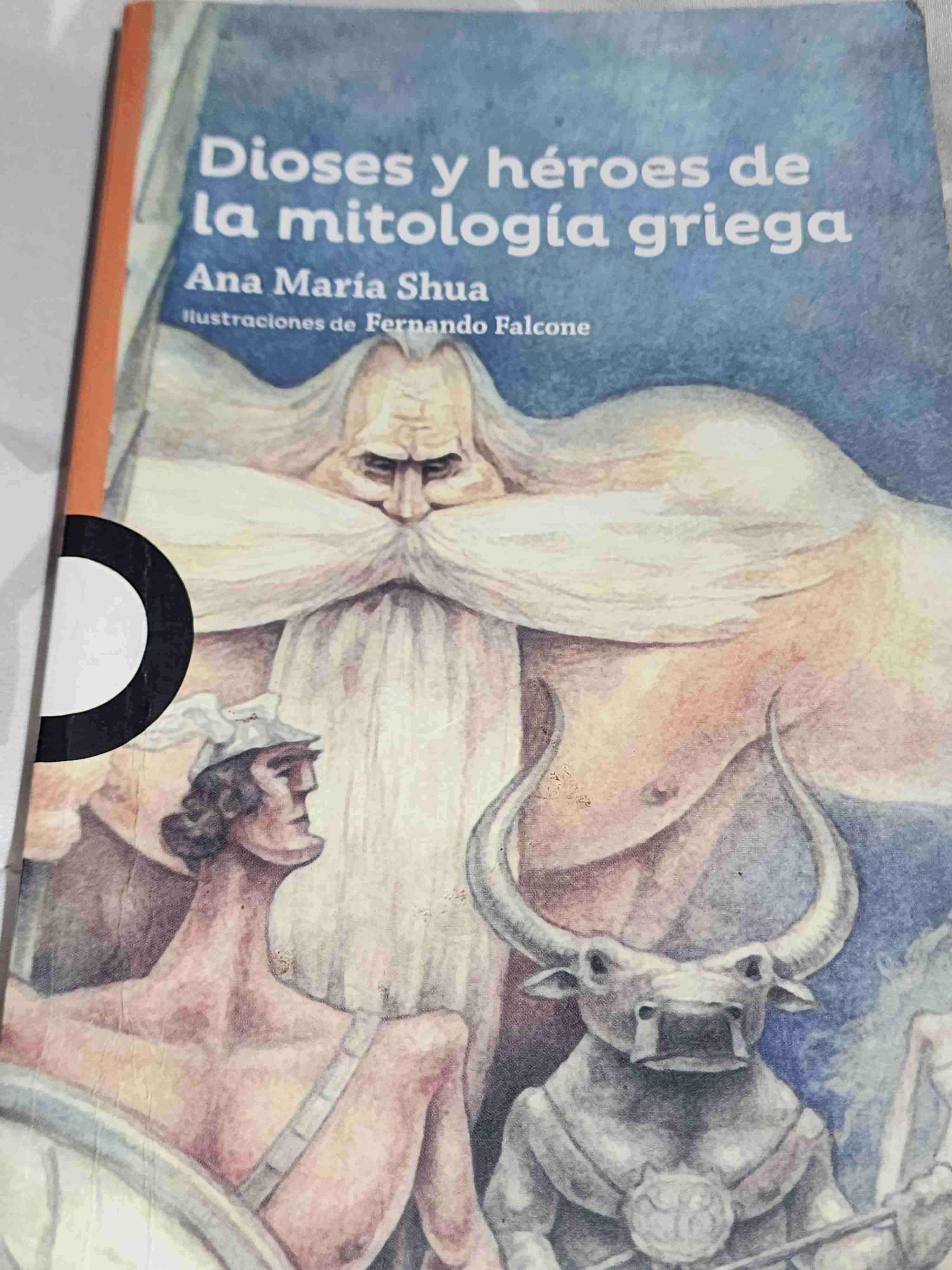 Libro Dioses y héroes mitología griega