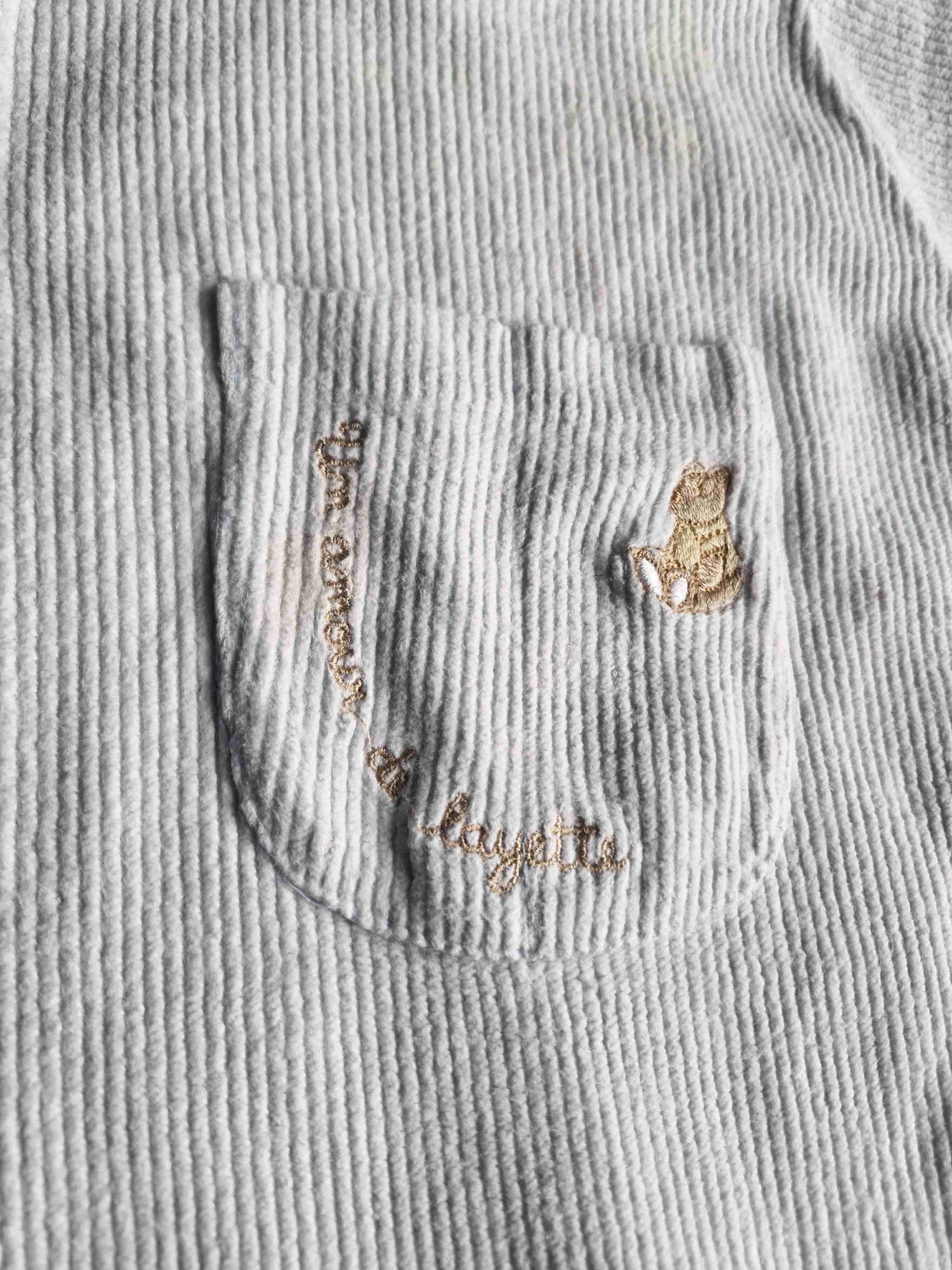 Enterito para bebé celeste - miniatura 2