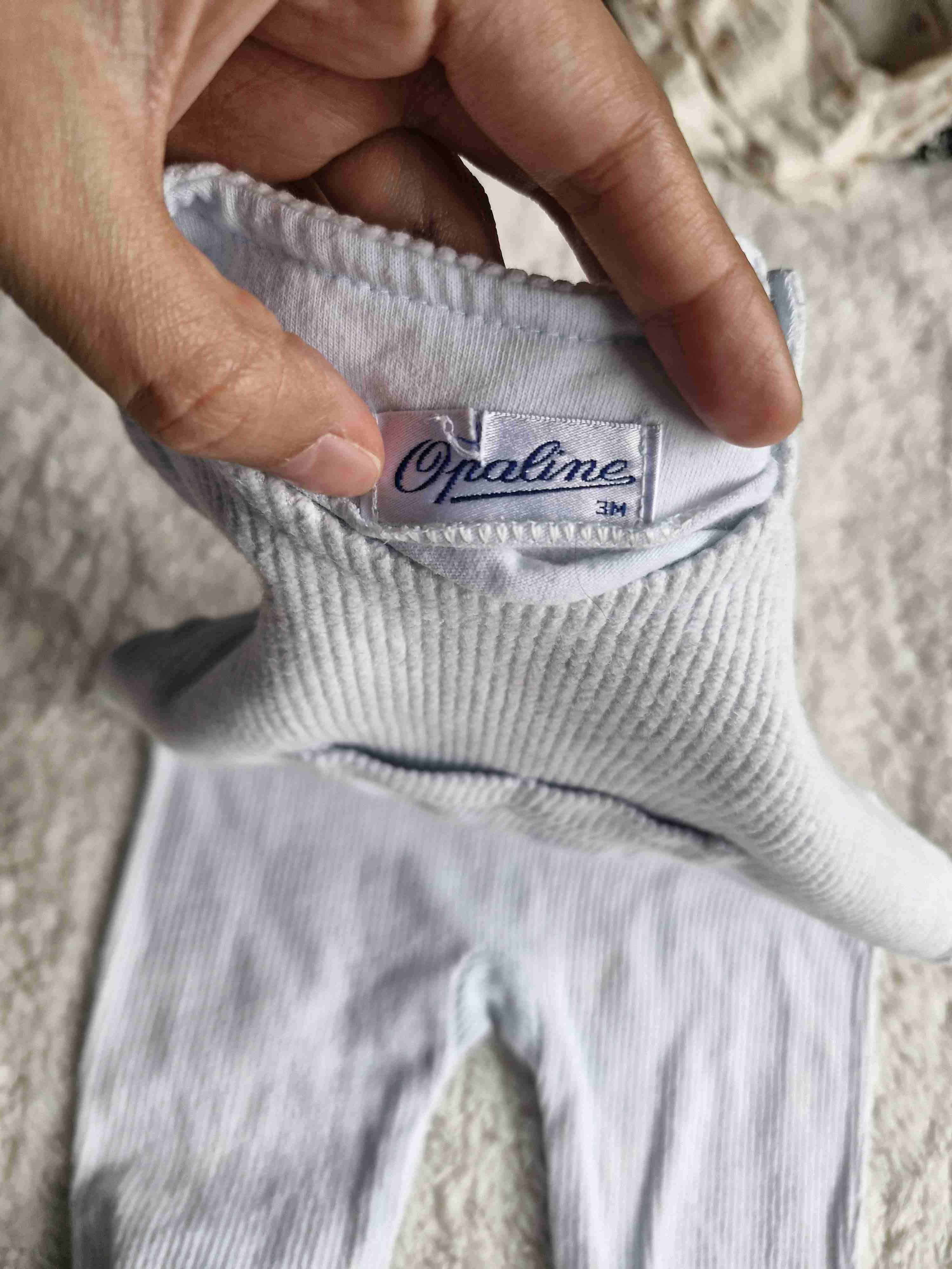 Enterito para bebé celeste - miniatura 3