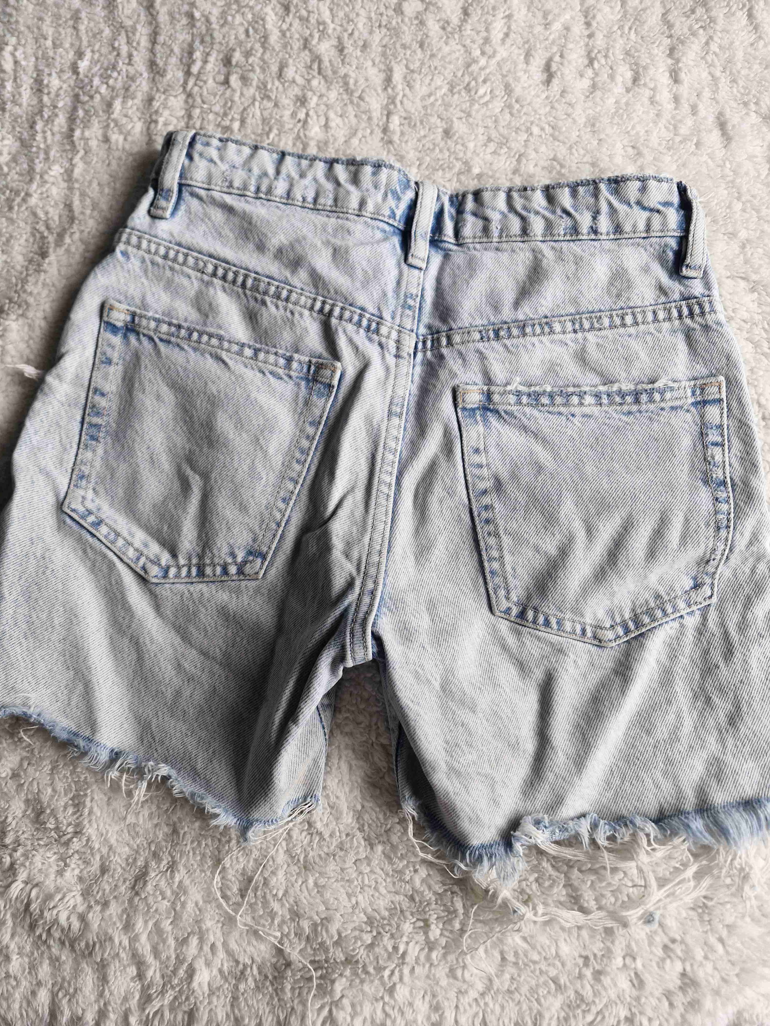 Shorts de mezclilla rotos - miniatura 4