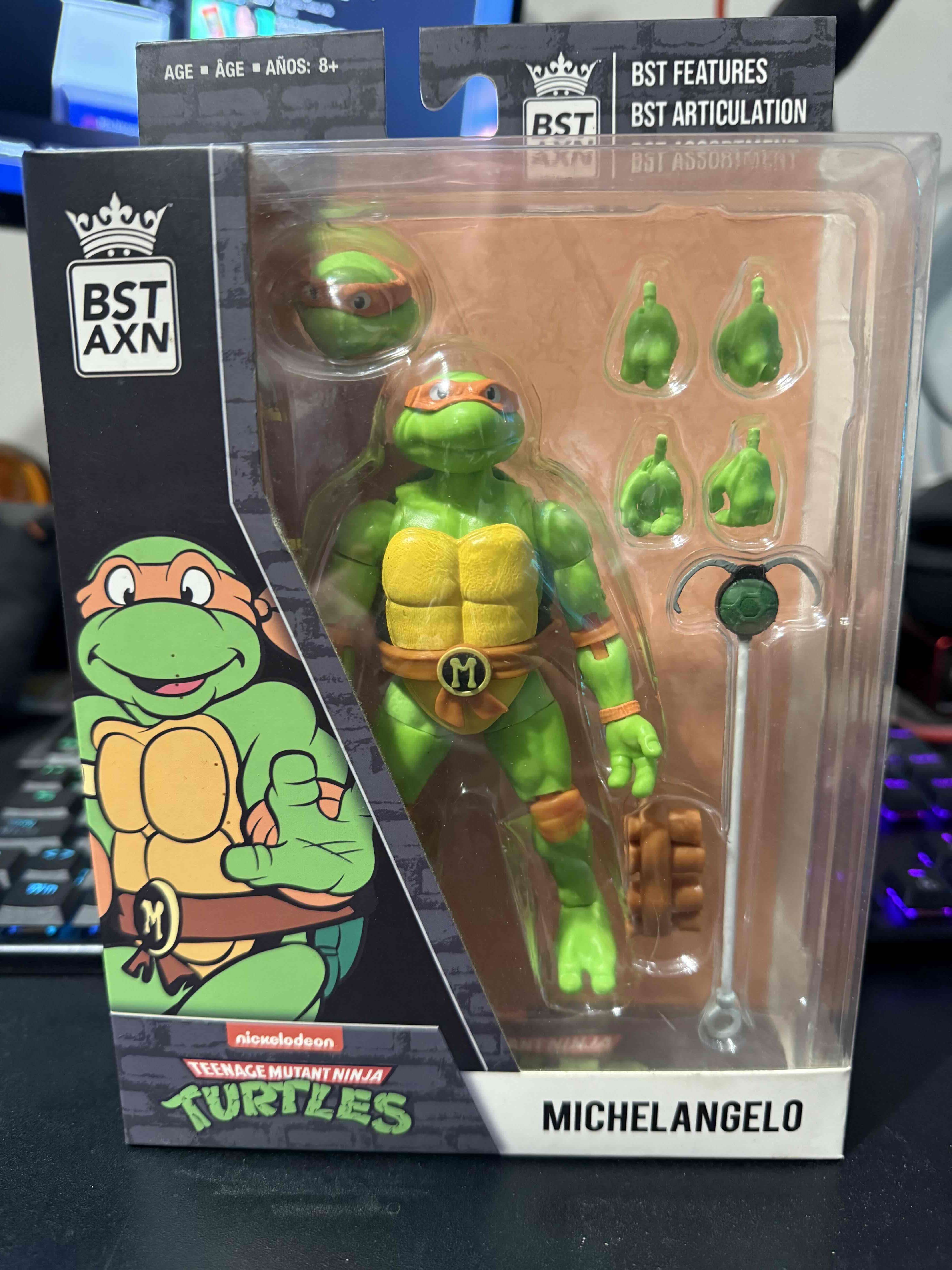 Figura Michelangelo Ninja Turtle - miniatura 3
