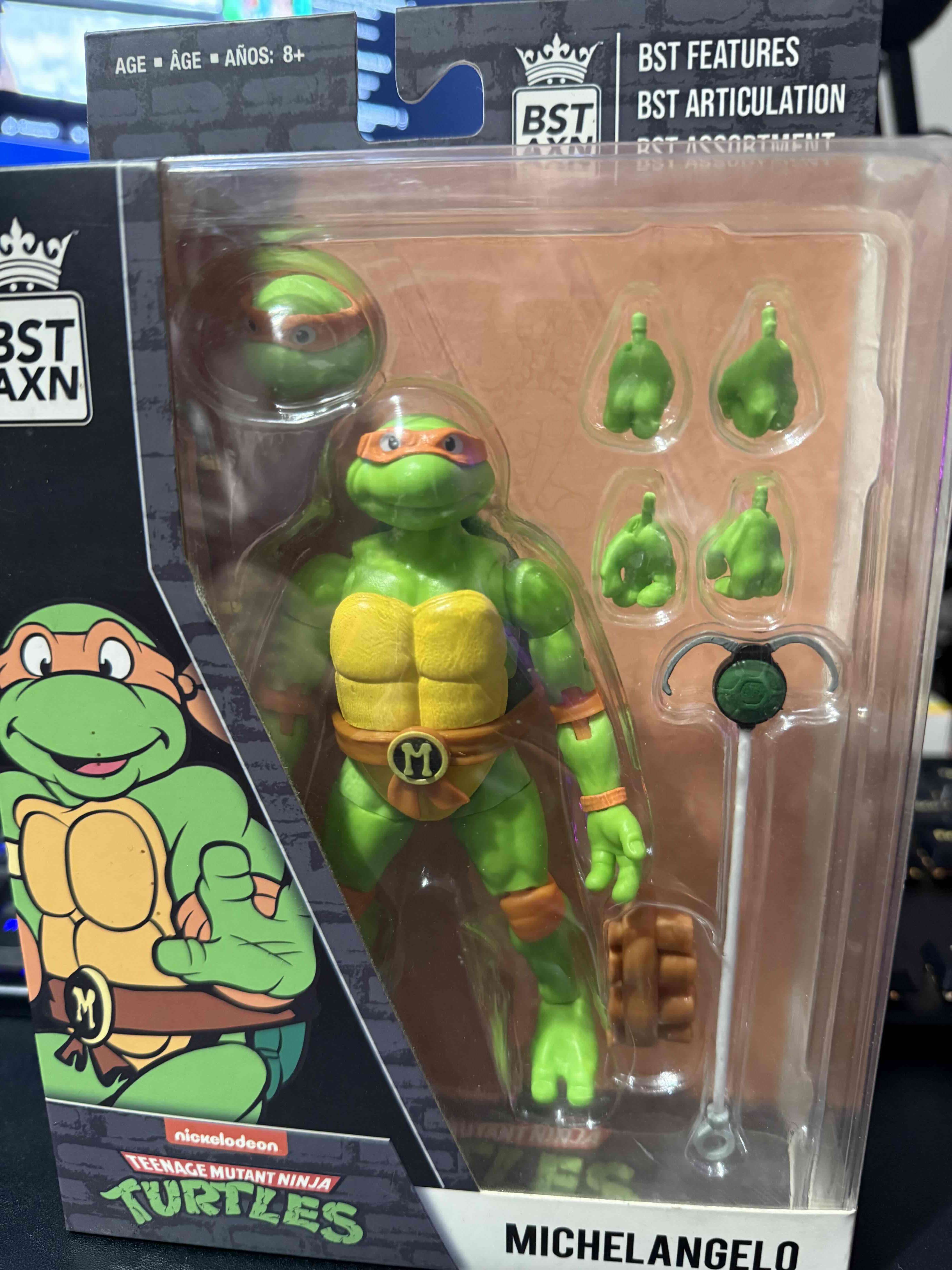 Figura Michelangelo Ninja Turtle - miniatura 4