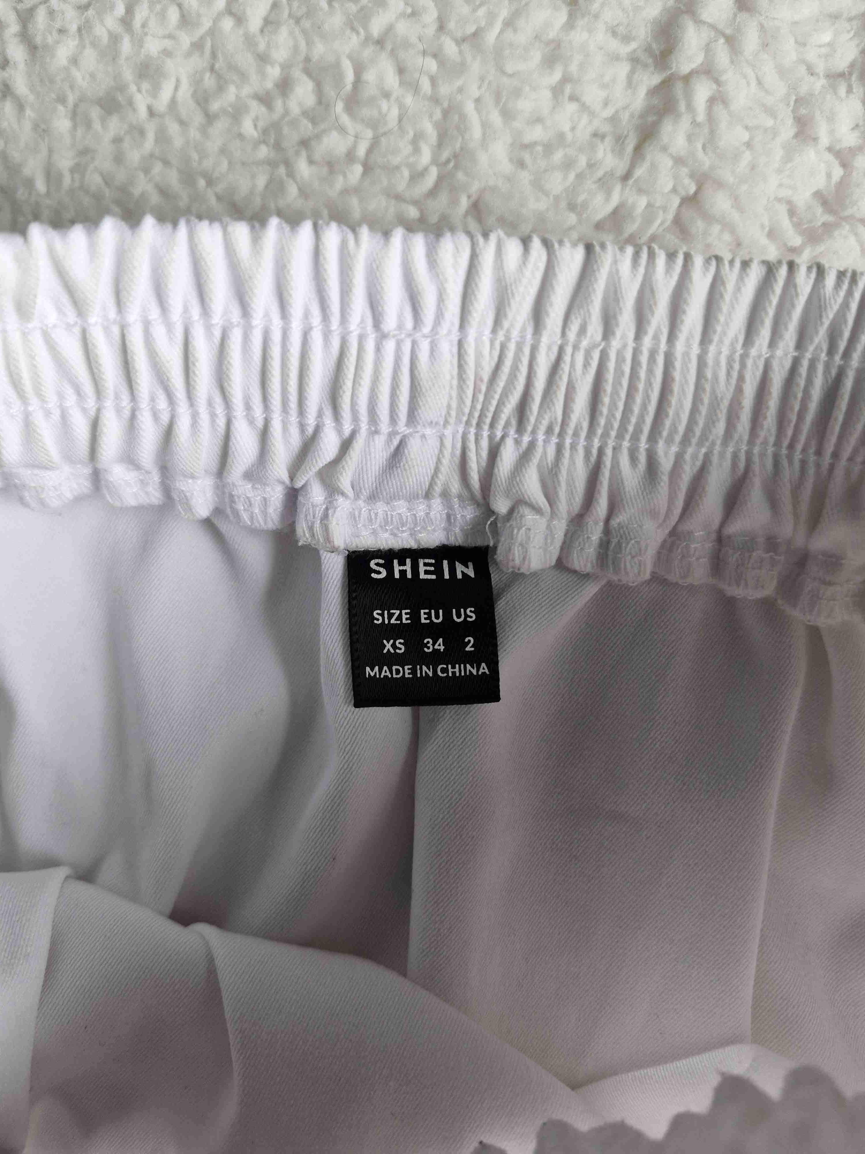 Falda blanca elástica - miniatura 3