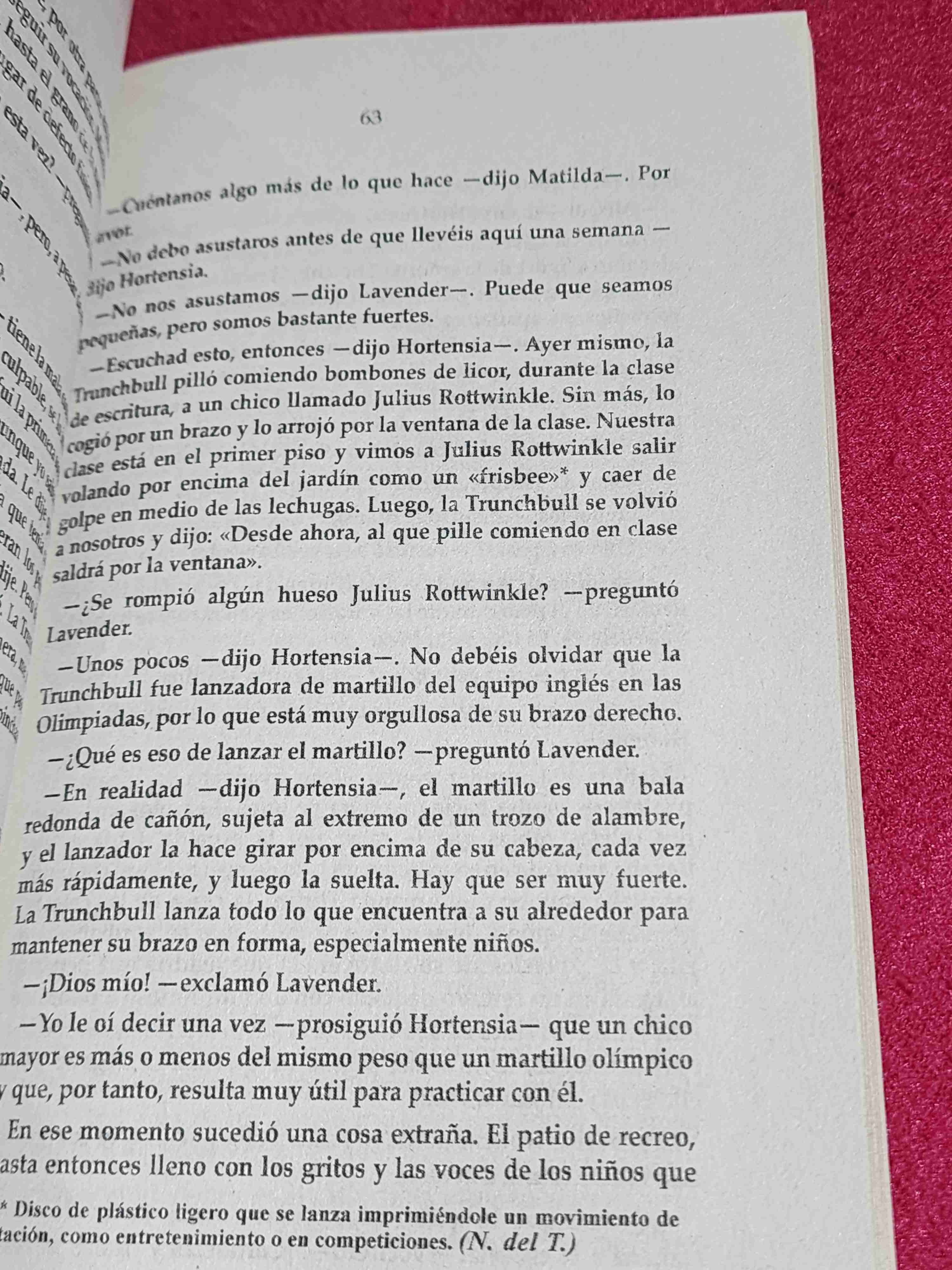 Libro Matilda de Roald Dahl - miniatura 2