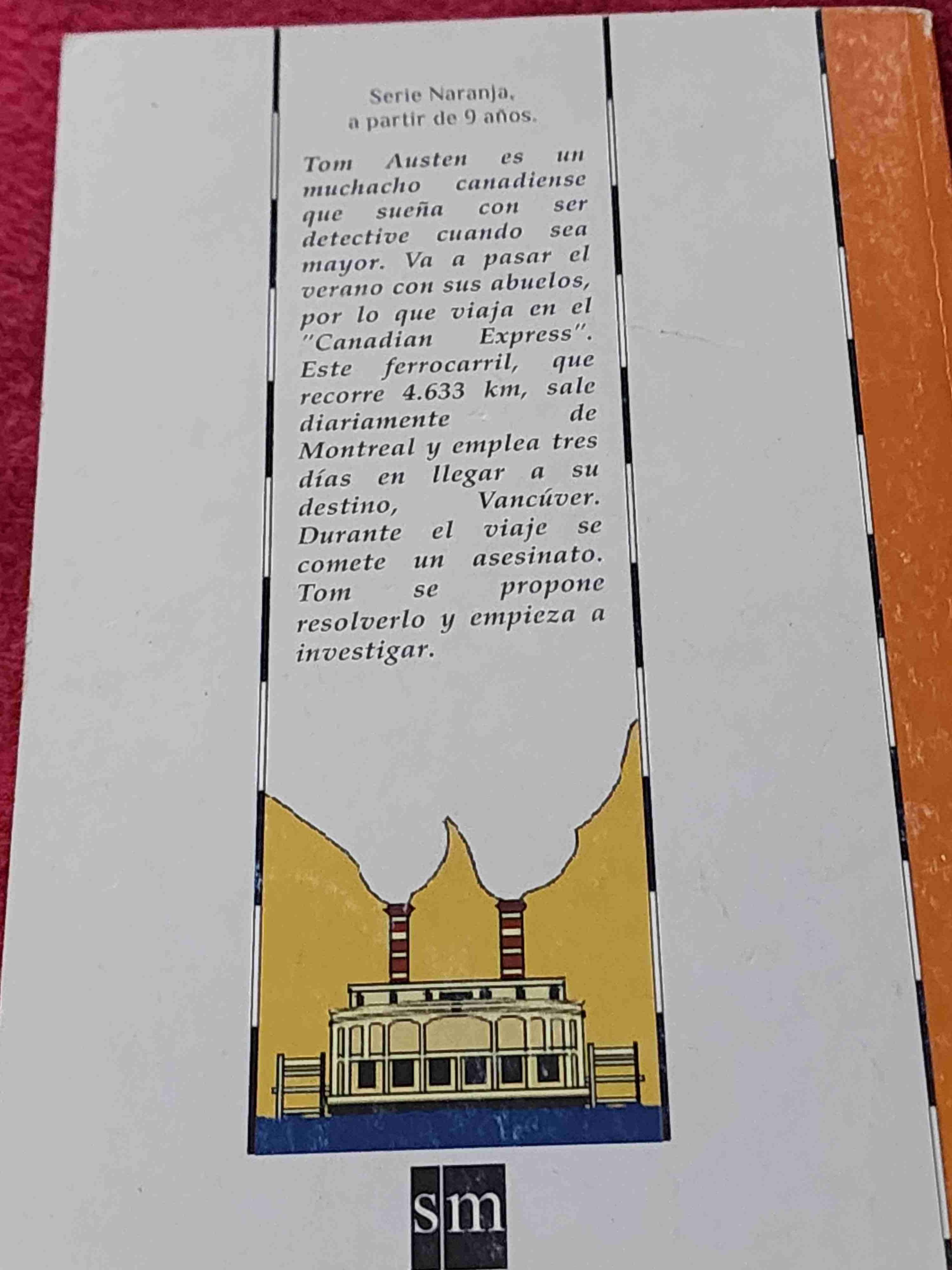 Libro Asesinato en el Canadian Express - miniatura 3