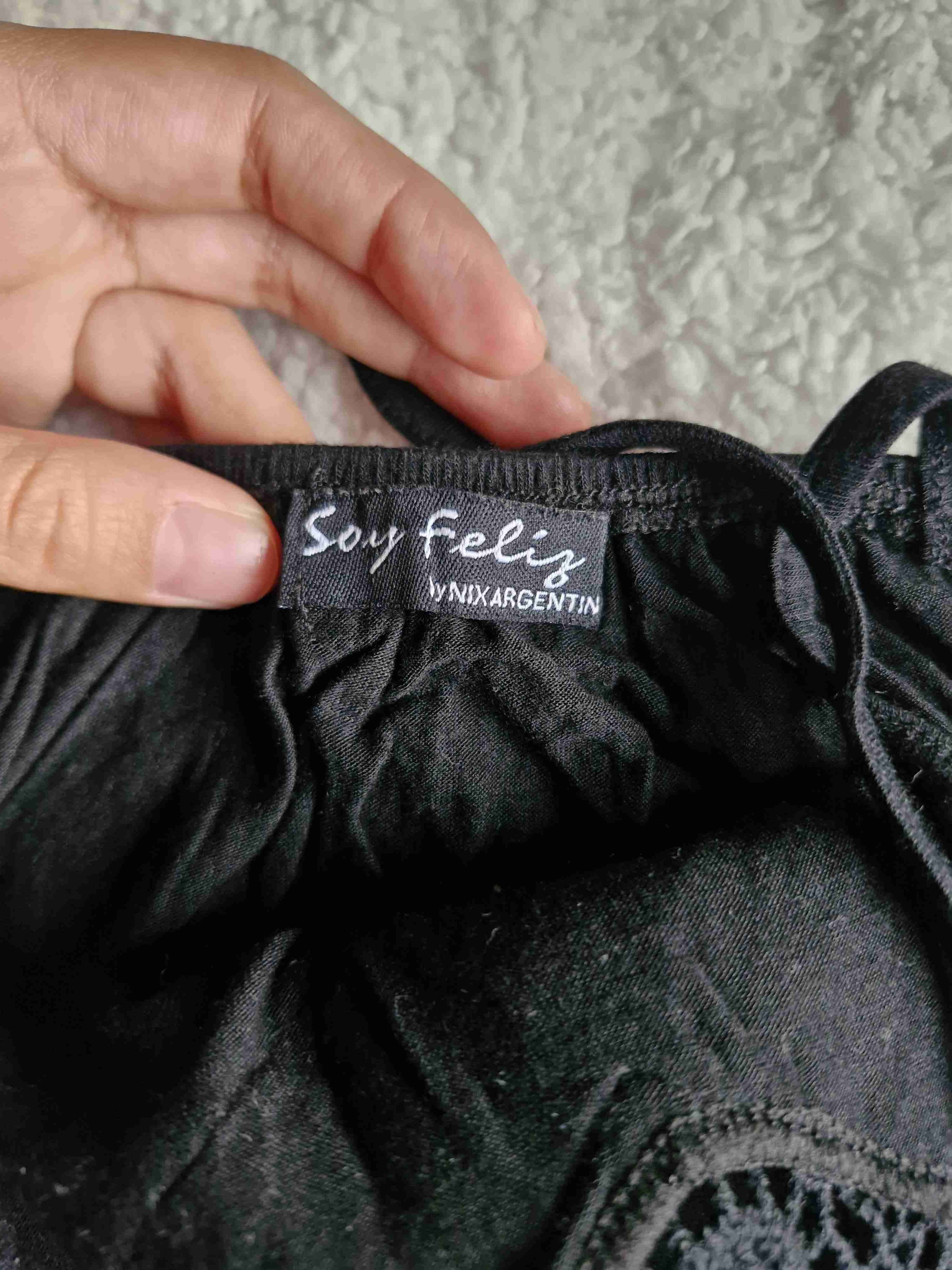 Vestido de encaje negro - miniatura 3