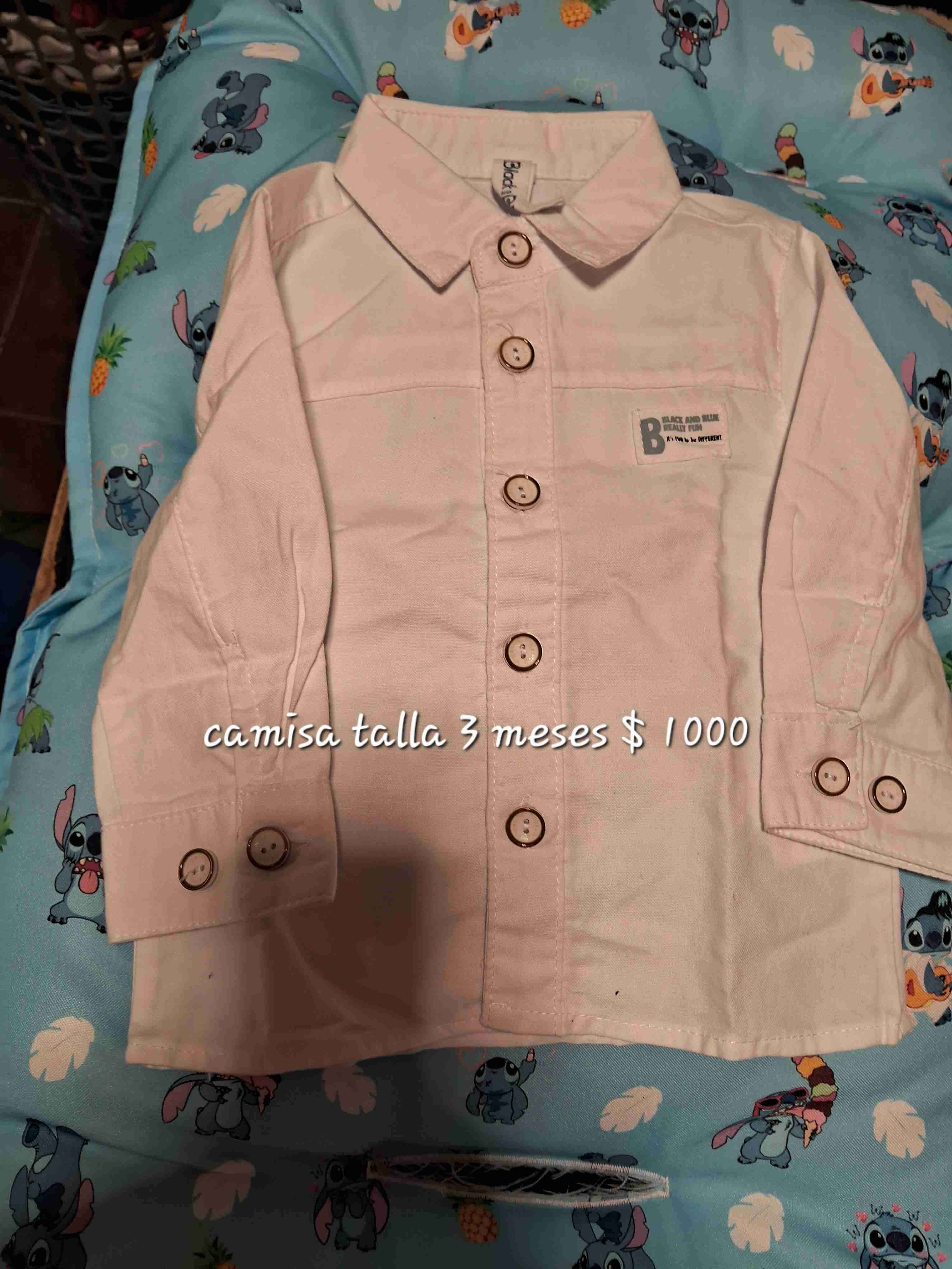 Polera azul infantil Monster - miniatura 3