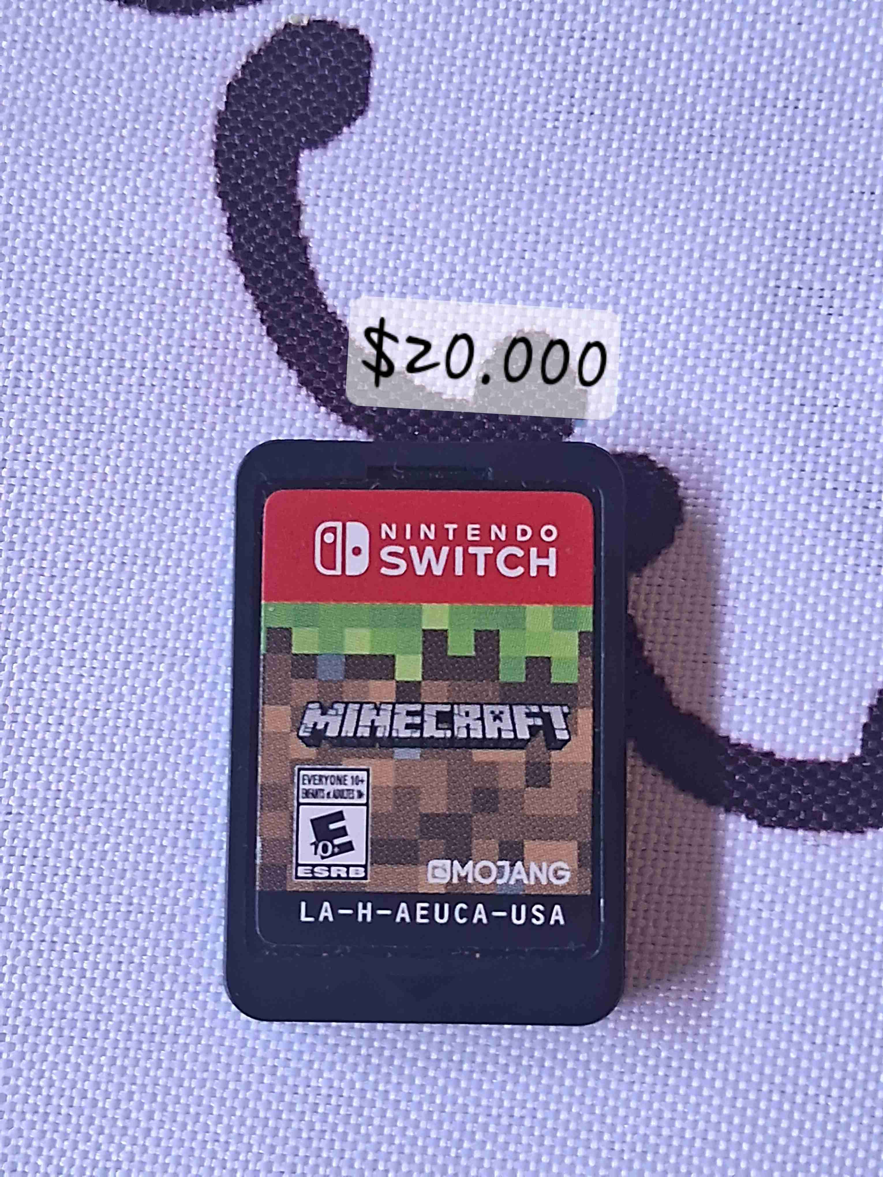 Juego Minecraft para Nintendo Switch