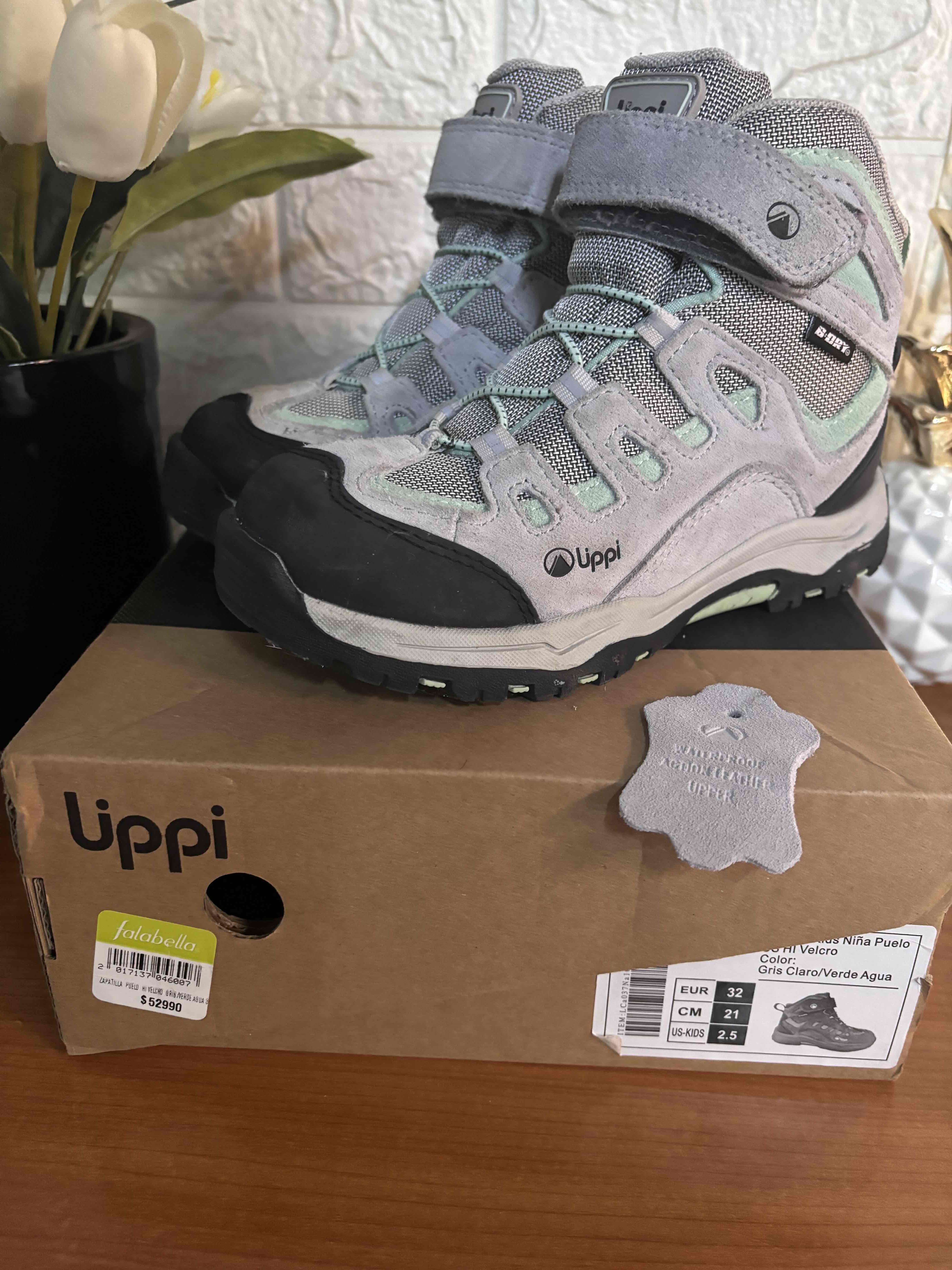 Botas de trekking grises Lippi - miniatura 2