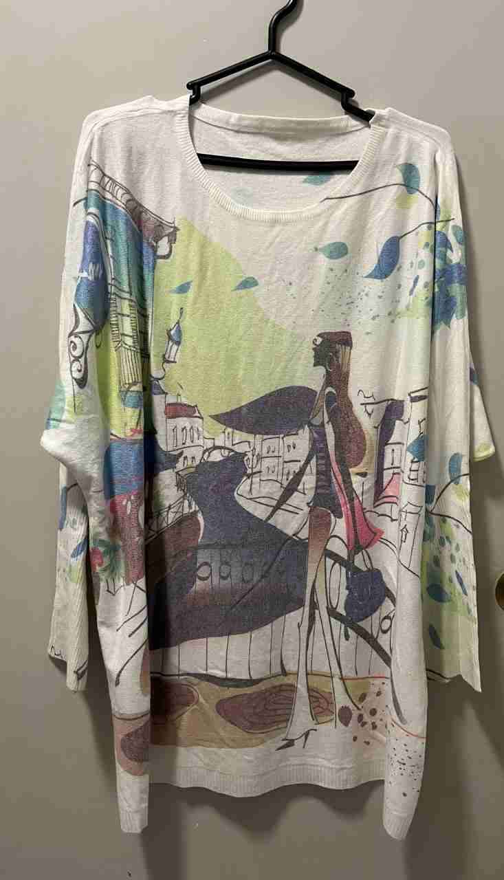 Polera gráfica colorida - miniatura 4