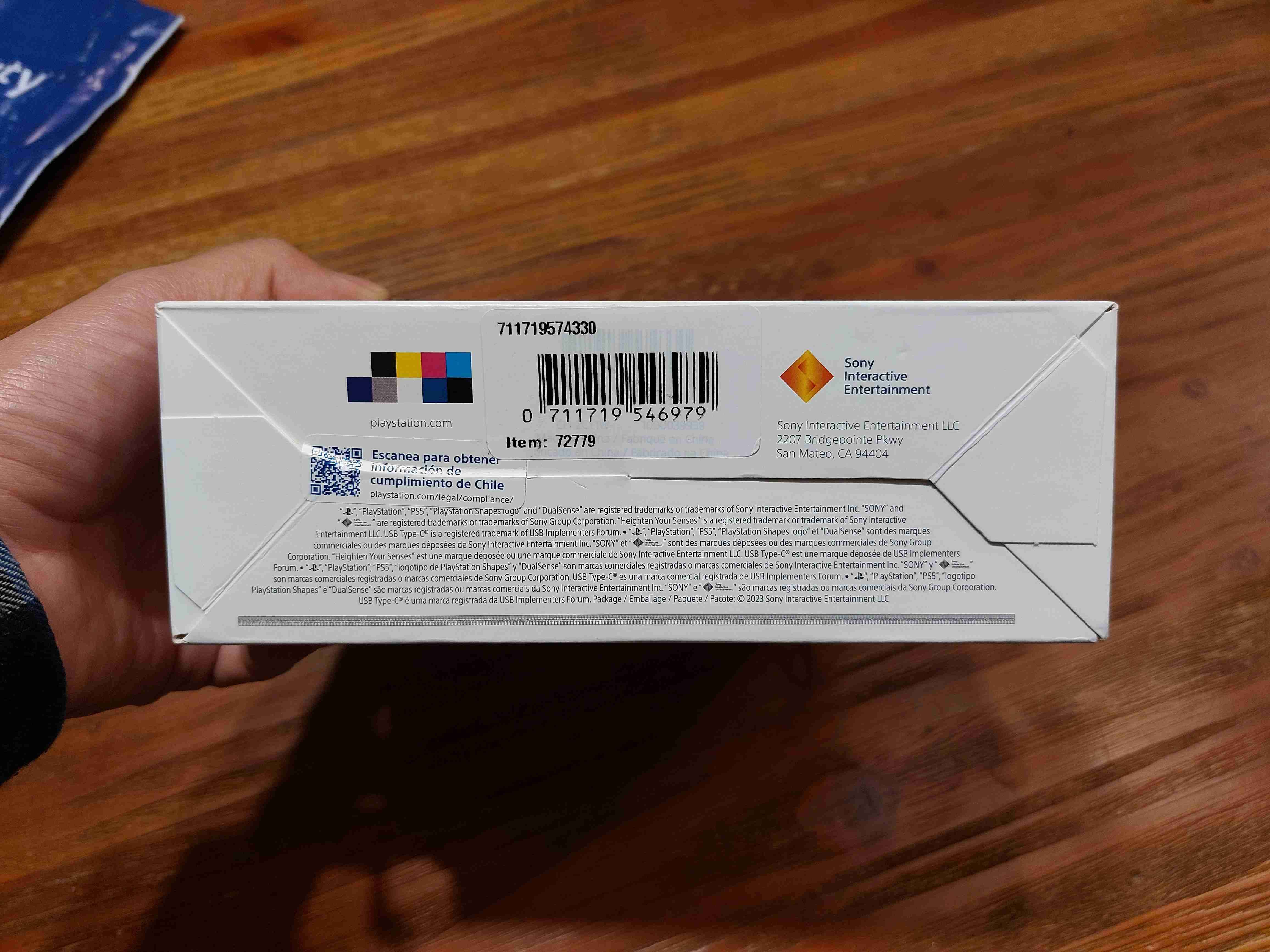 Control inalámbrico DualSense PS5 Galactic Purple - miniatura 3