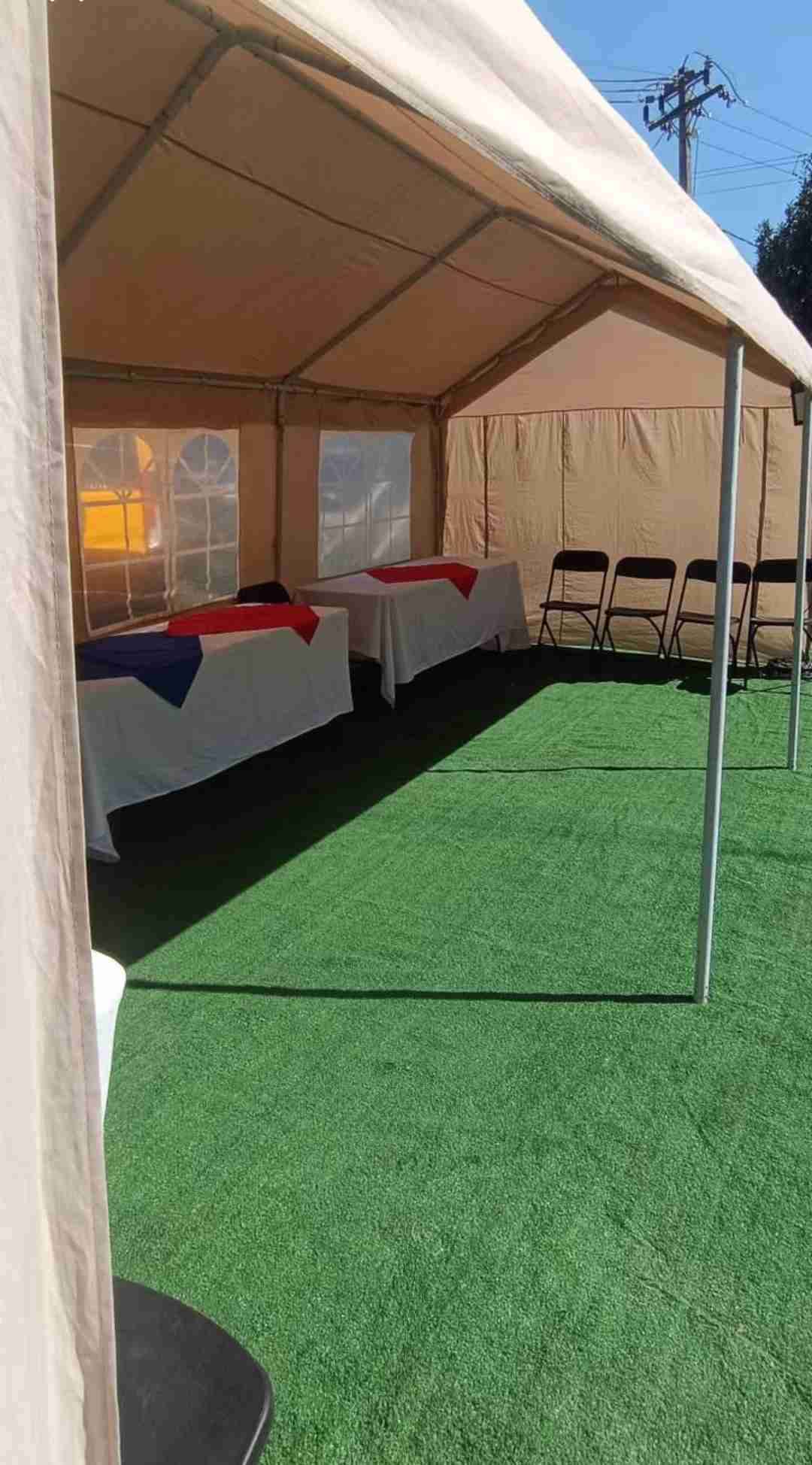 Carpa 3x6 para eventos arriendo - miniatura 2
